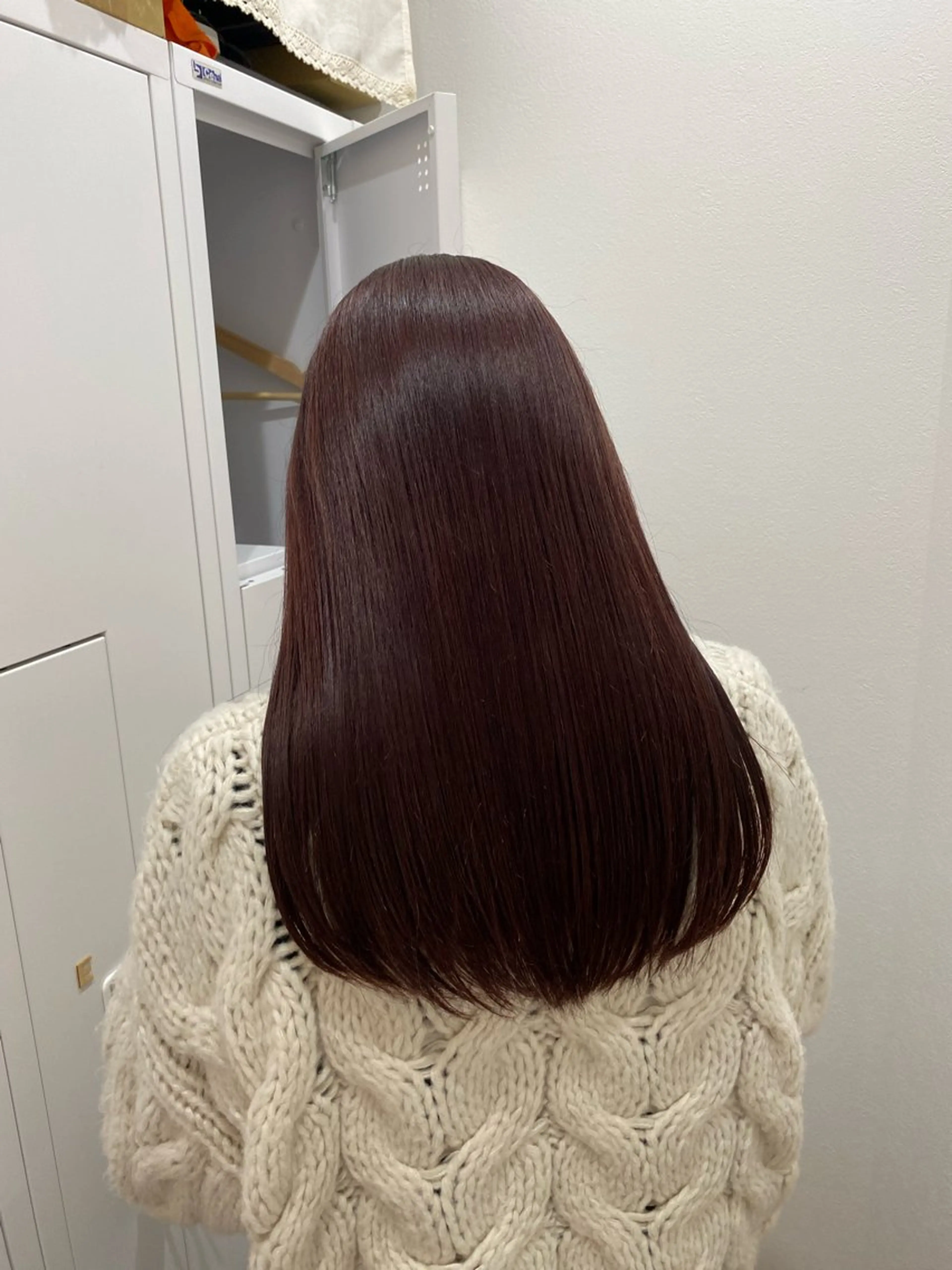 ロング カラー 藤野 凪沙のヘアスタイル