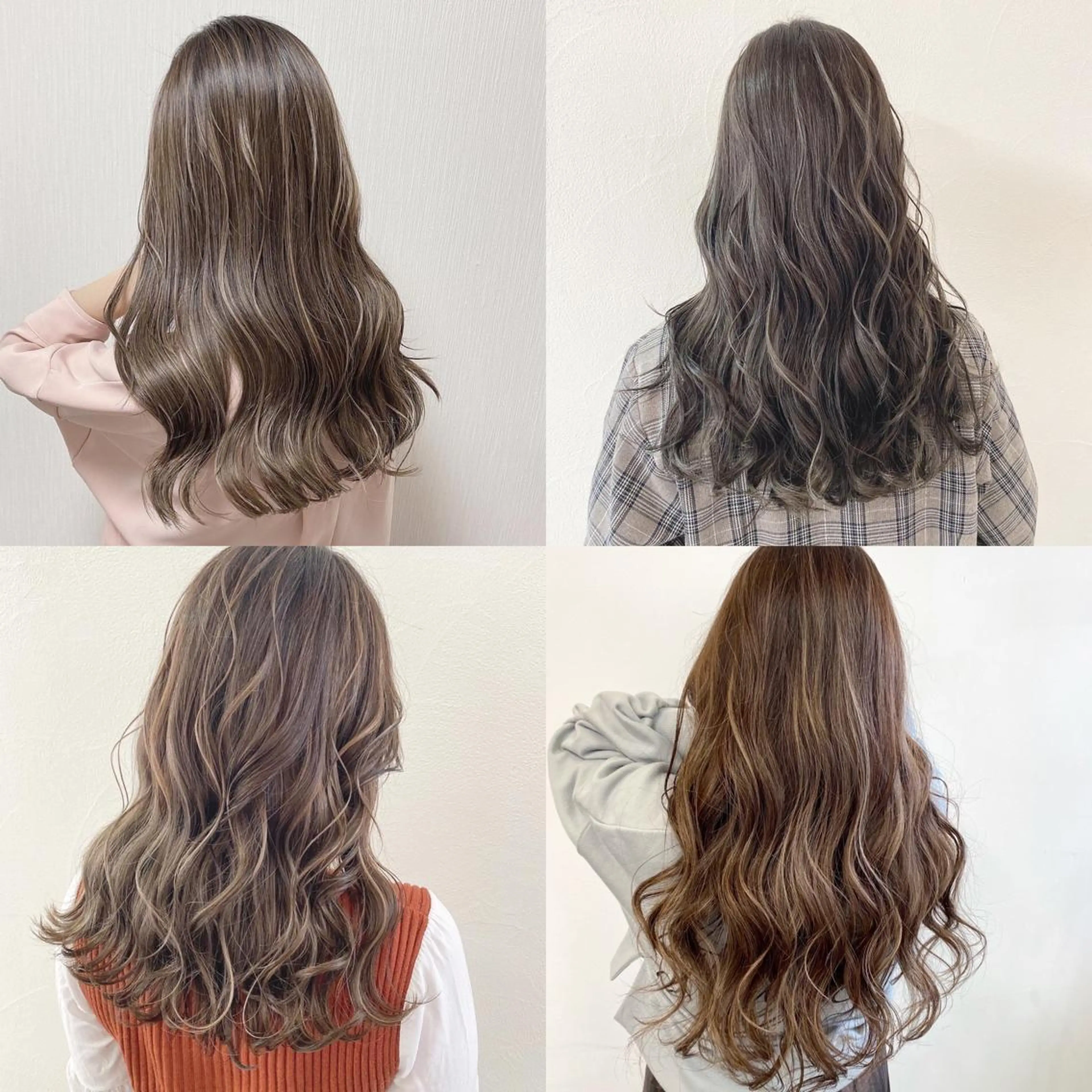 セミロング ハイライト／髪質改善 裕樹のヘアスタイル