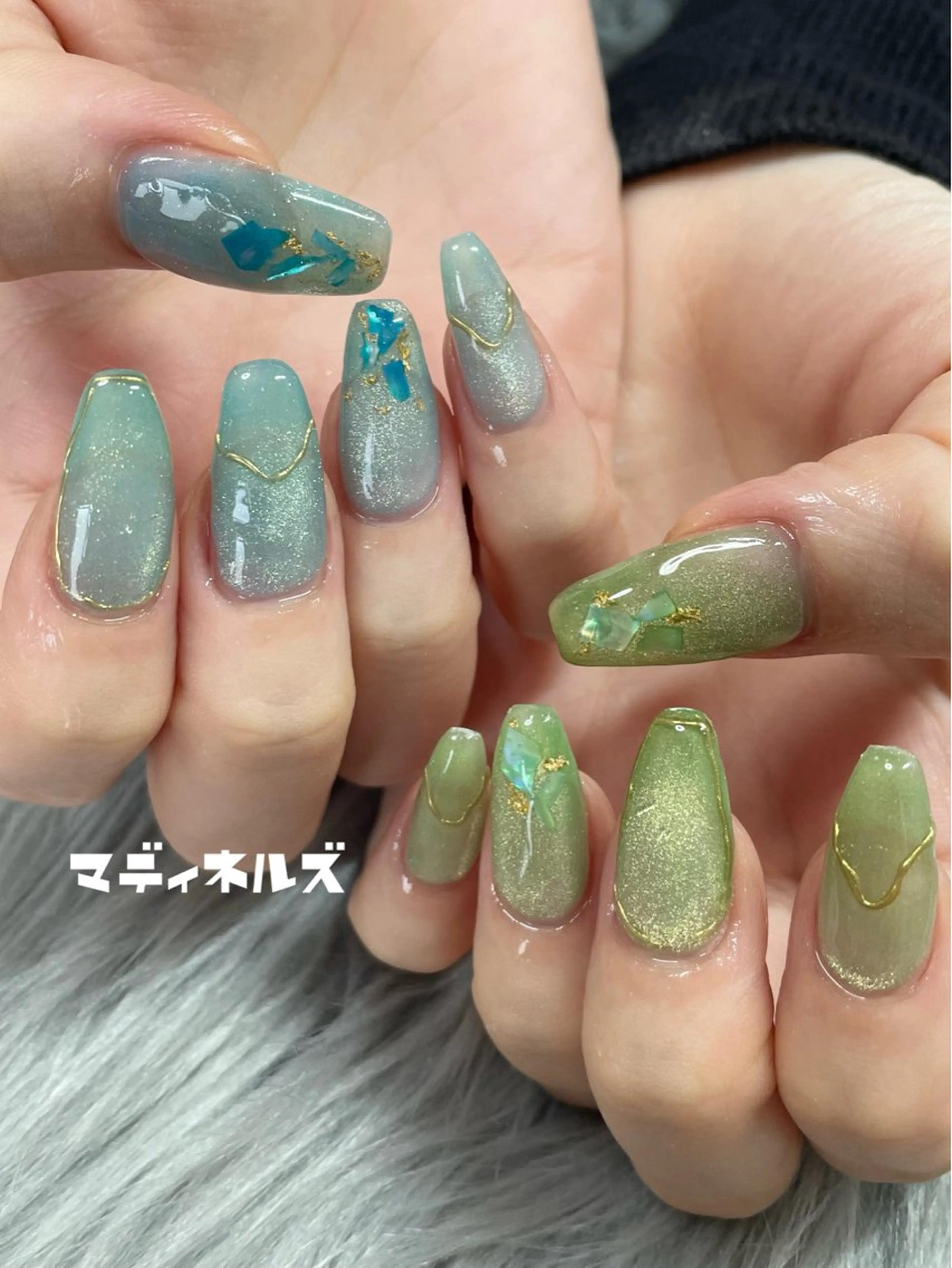 ネイル MADDYNAILS ✴︎柏痛ネイルのネイルデザイン