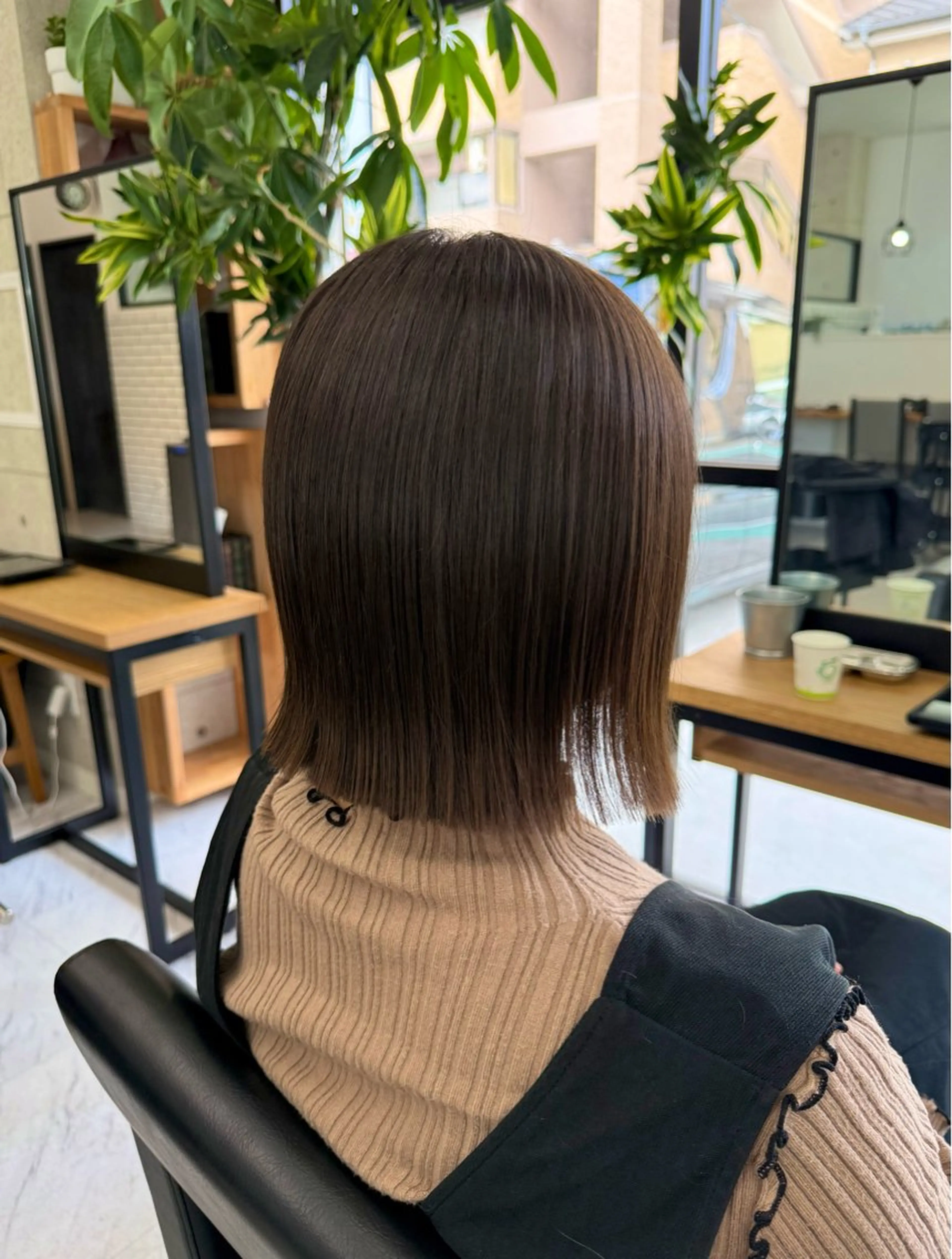 カラー カット ヘアカラー トリートメント GiseL 博多 ほのかのヘアスタイル