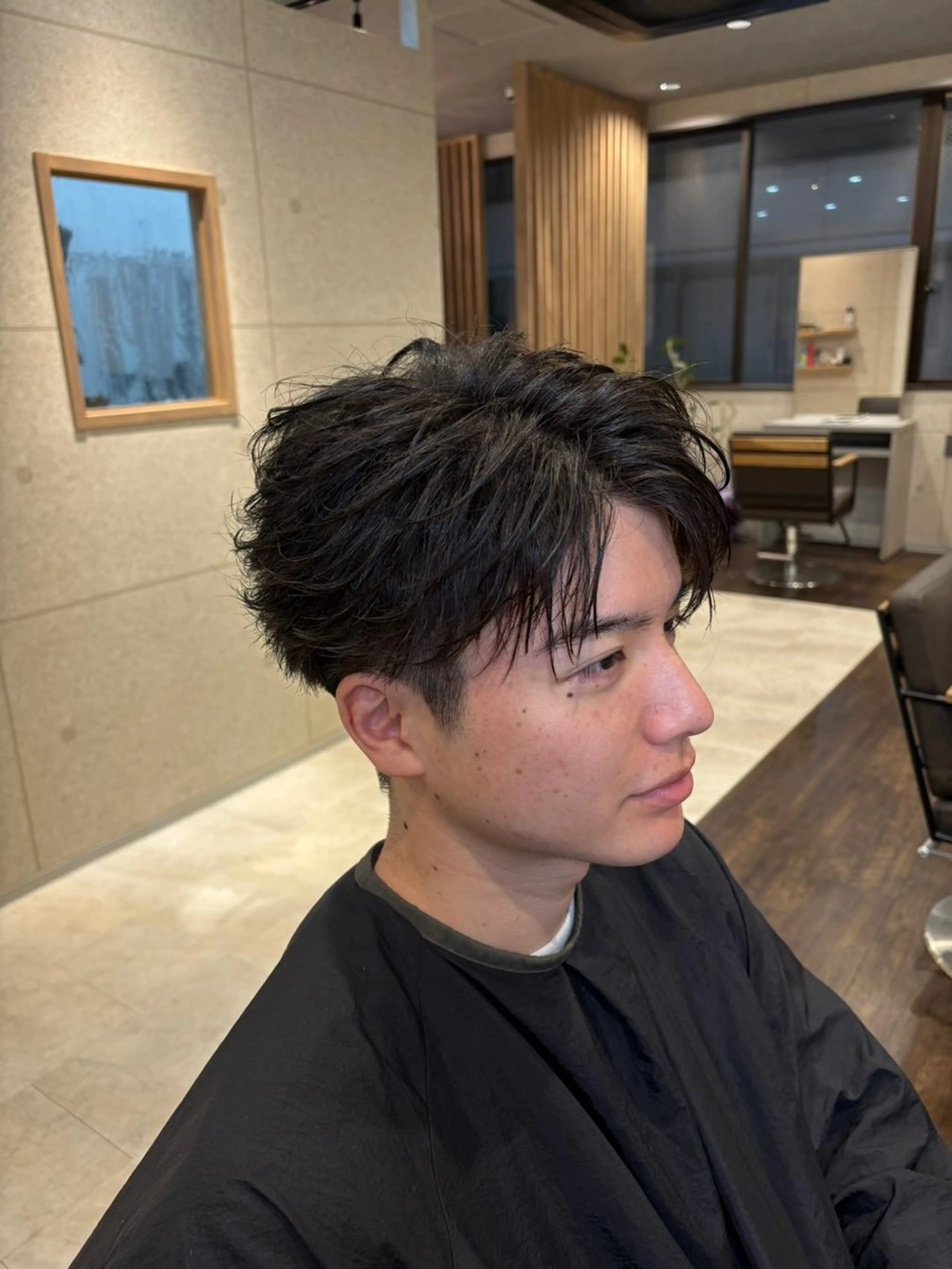 【超お得‼️】メンズカット＋セット(アイロン可)の写真