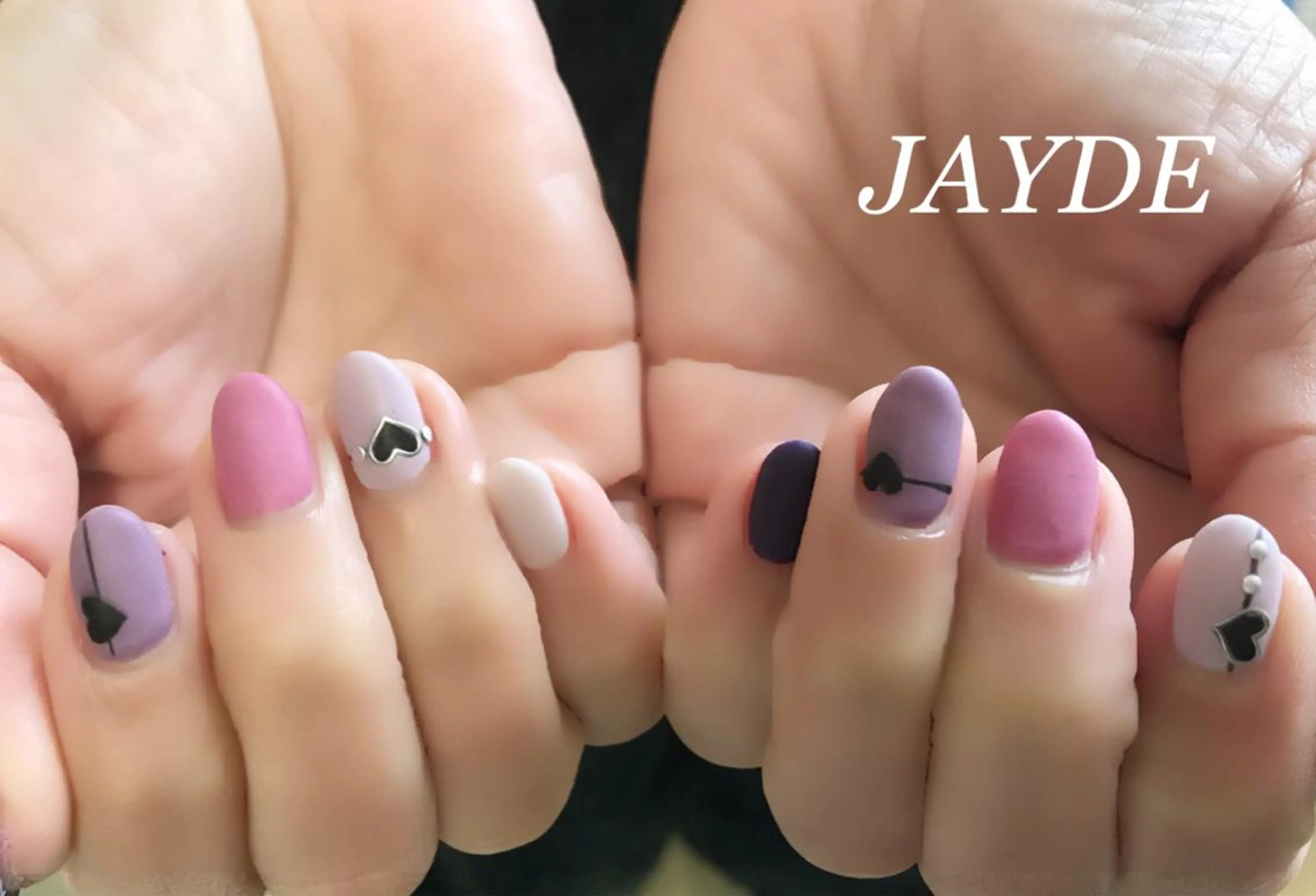 ネイル アートネイル マットネイル JAYDE ジェイドのマツエク・マツパデザイン
