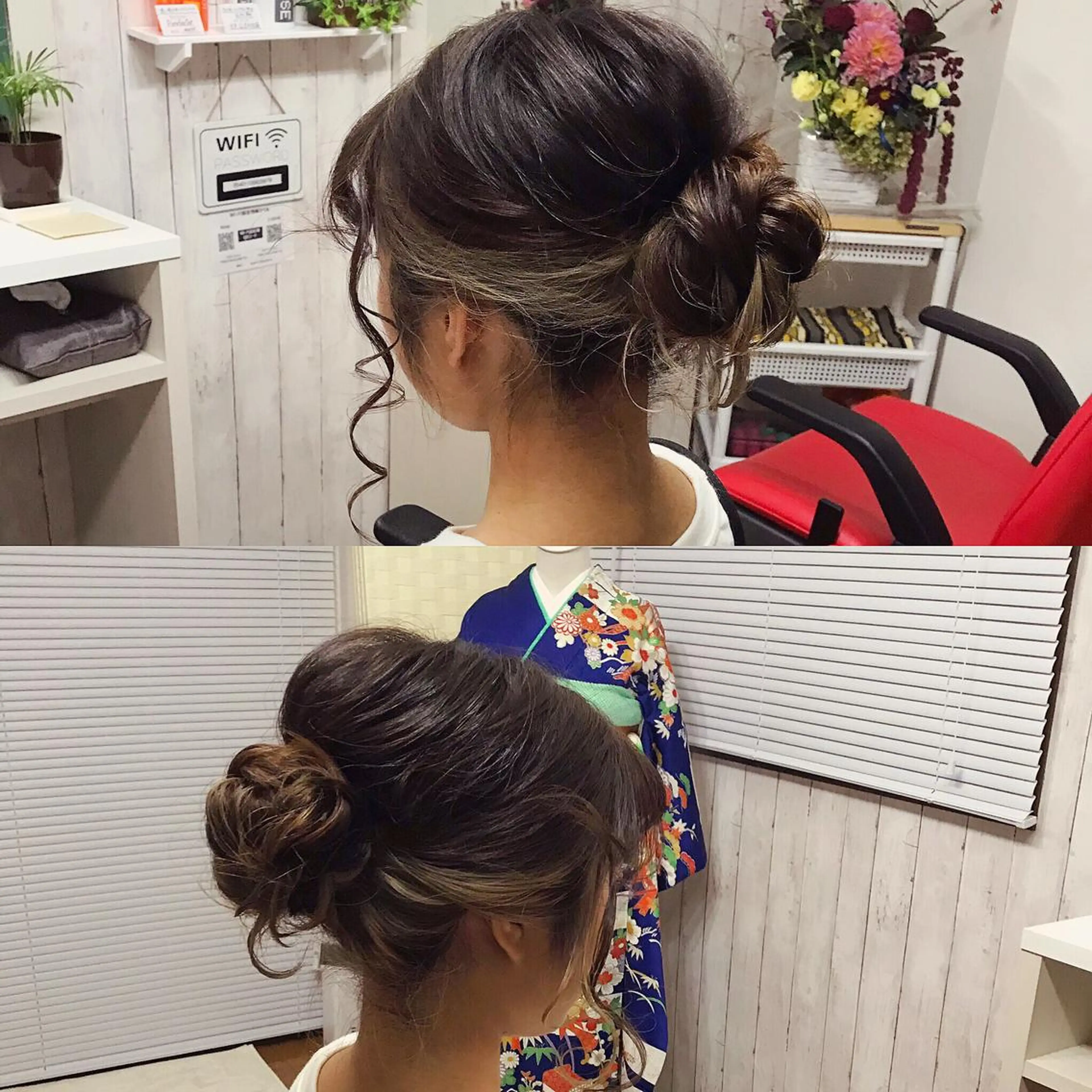 ヘアアレンジ Salon Mana✨三貴のマツエク・マツパデザイン