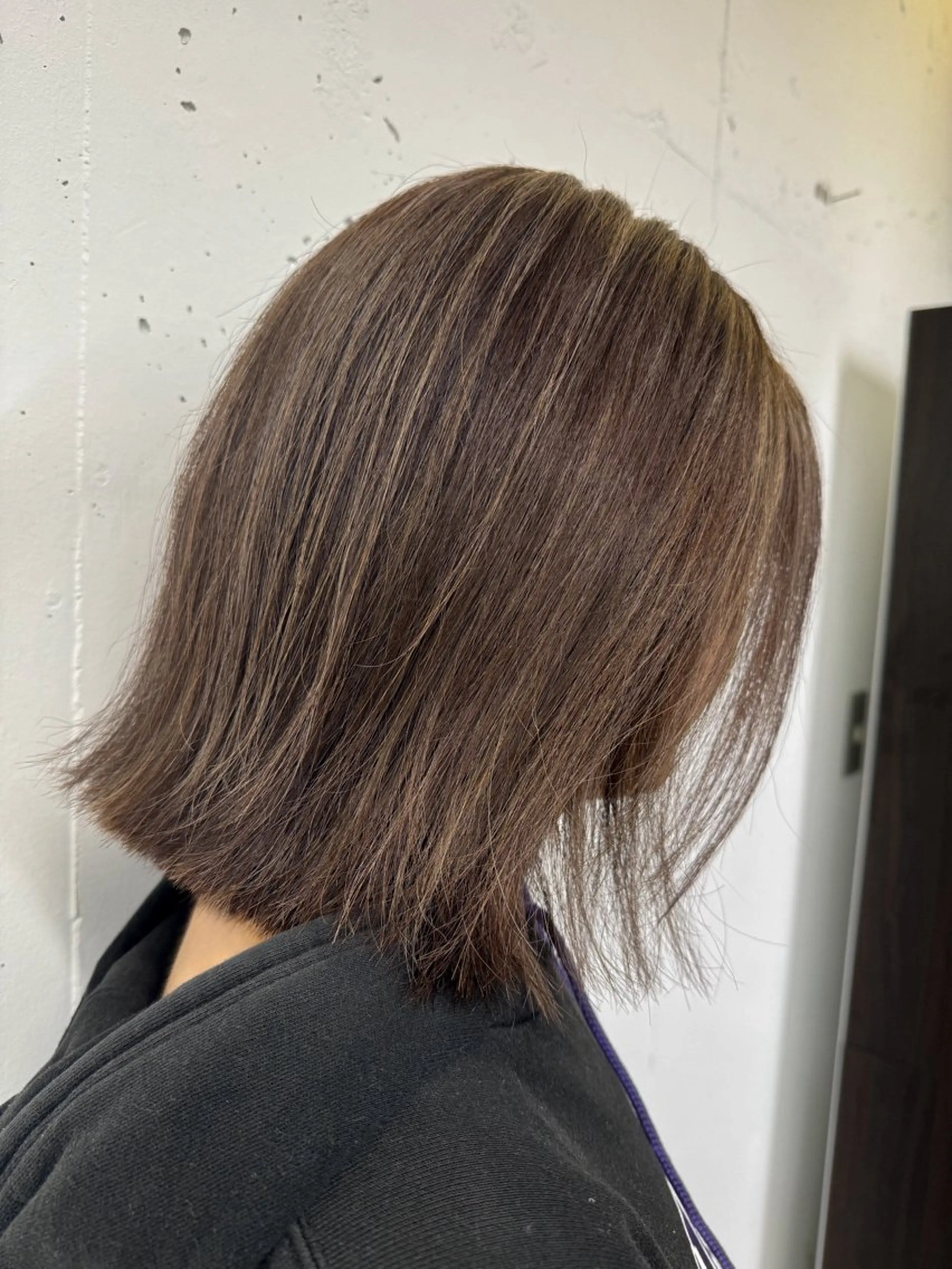 ミディアム yuuka🌻 ハイライト/艶カラーのヘアスタイル