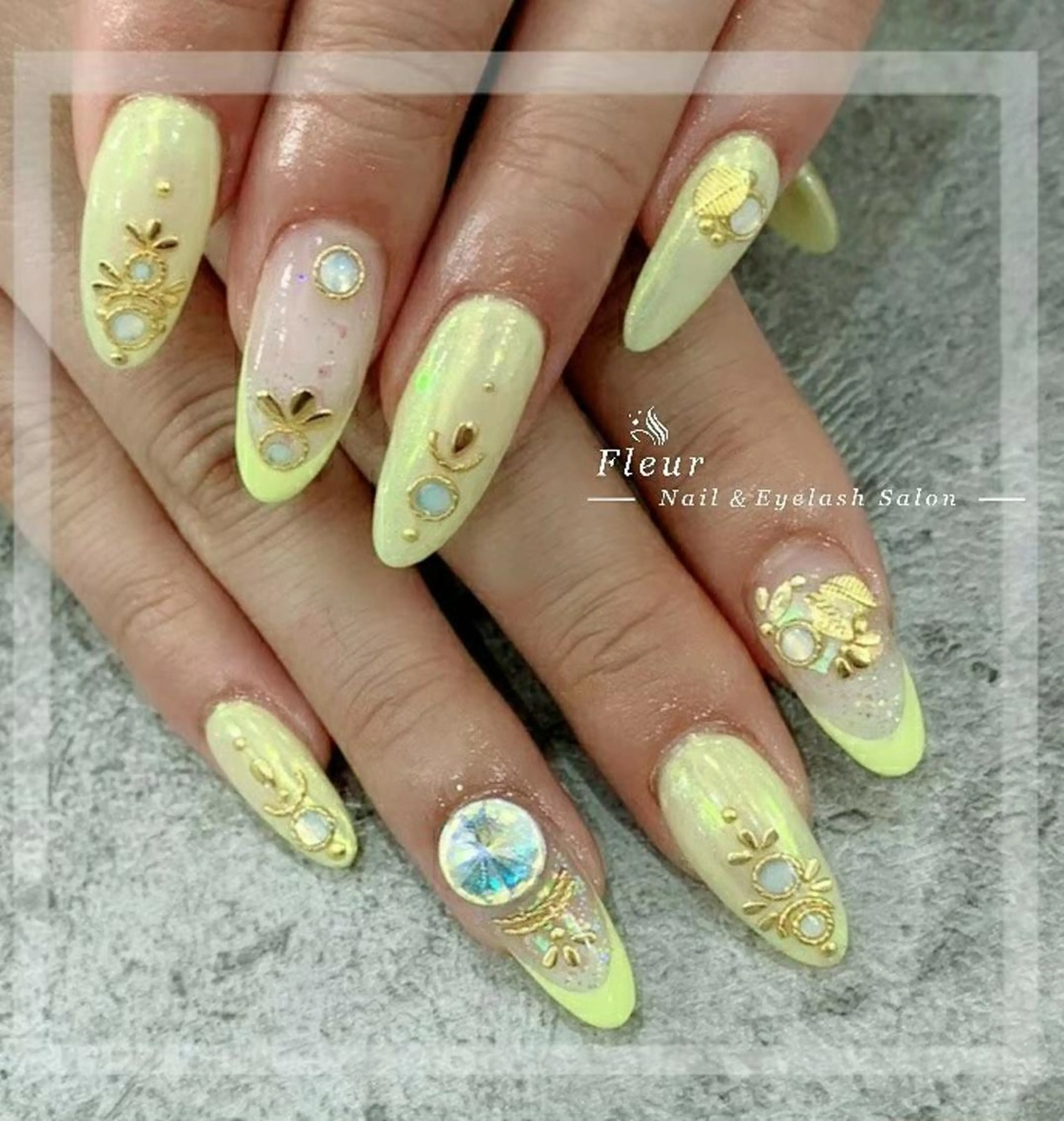 ネイル nail&eye ♡Fleur♡のネイルデザイン