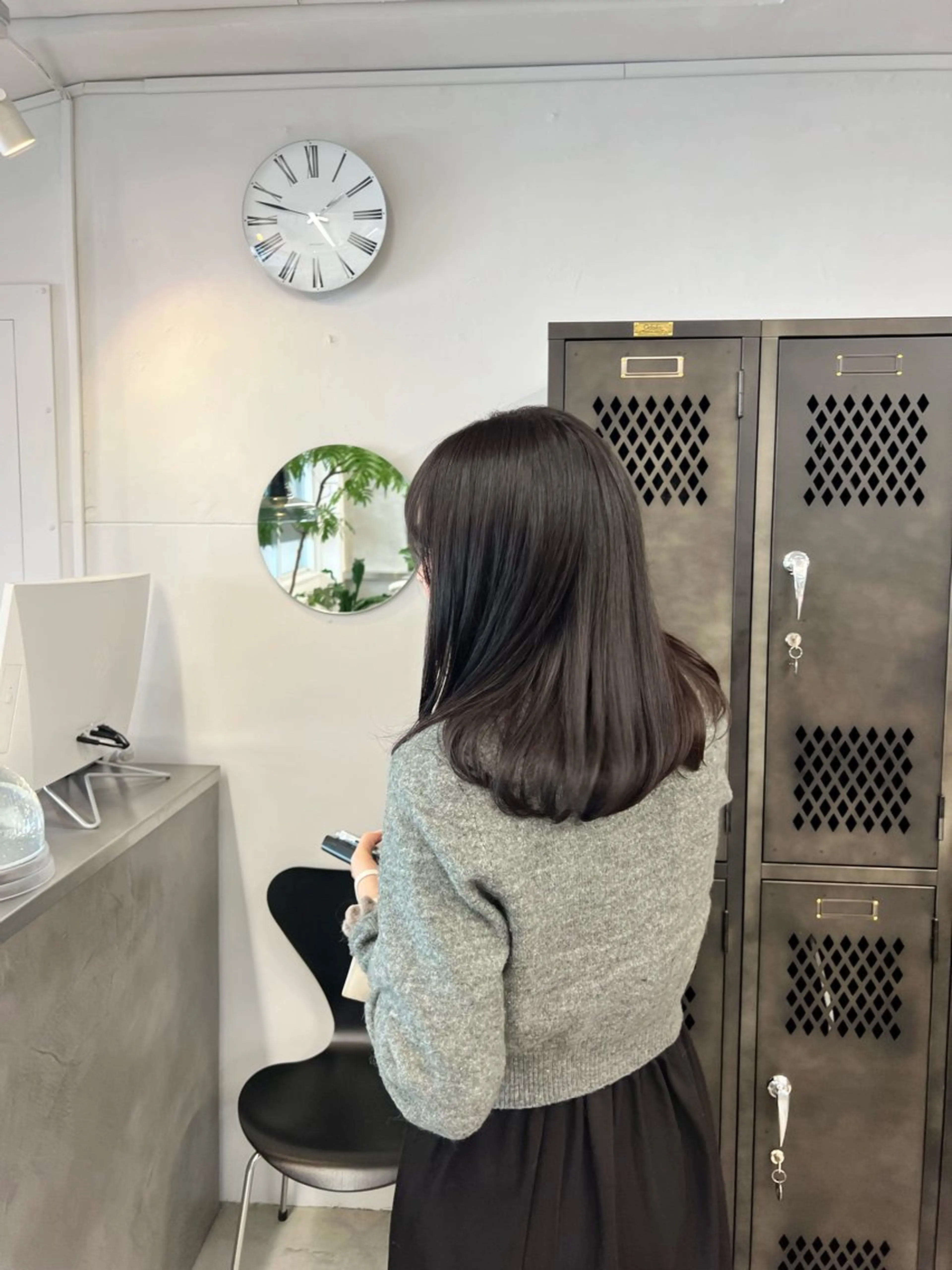 ミディアム INORI @de2poのヘアスタイル