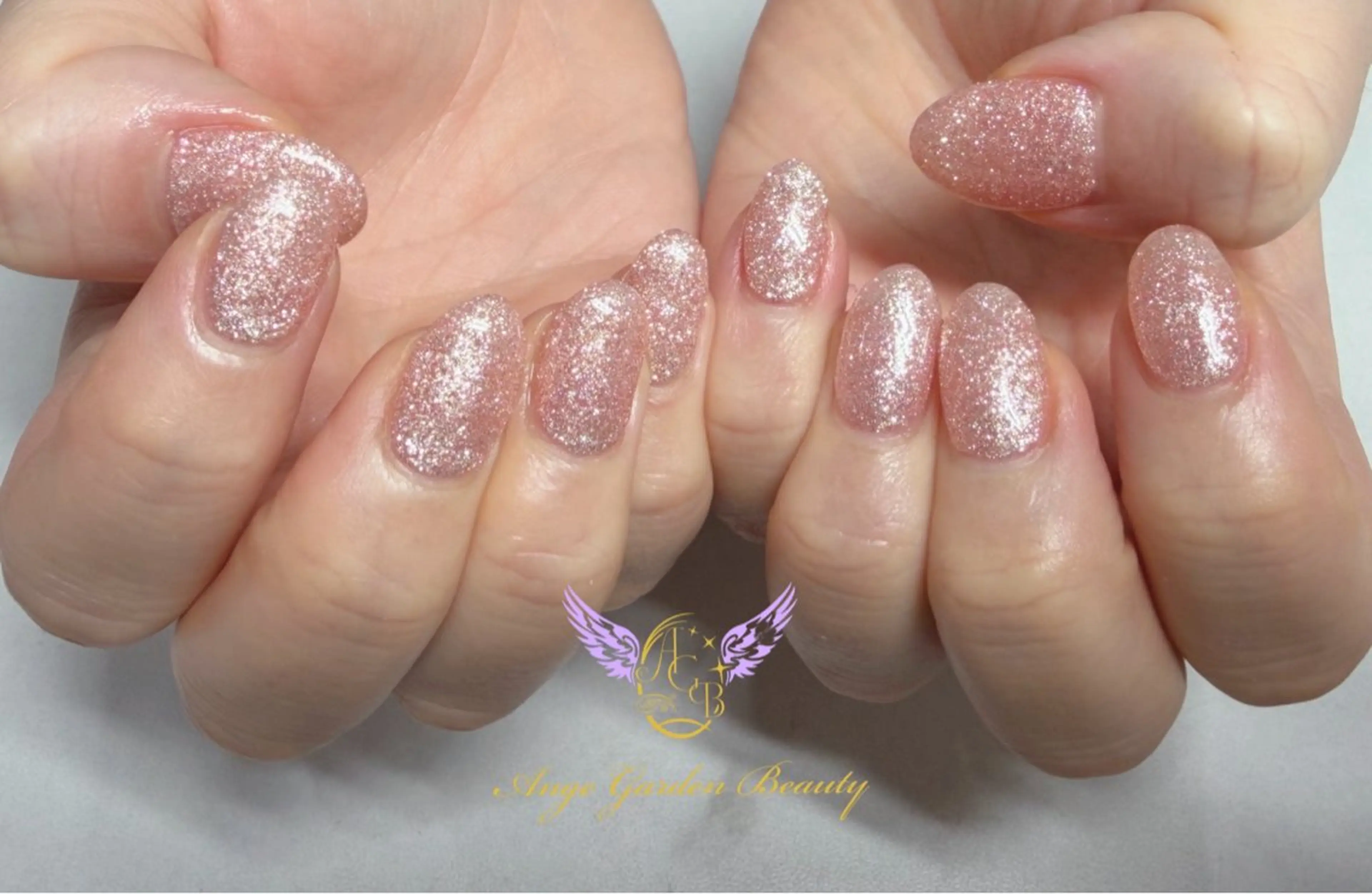 ネイル フラッシュネイル ハンドネイル AngeGarden Beautymihoのネイルデザイン