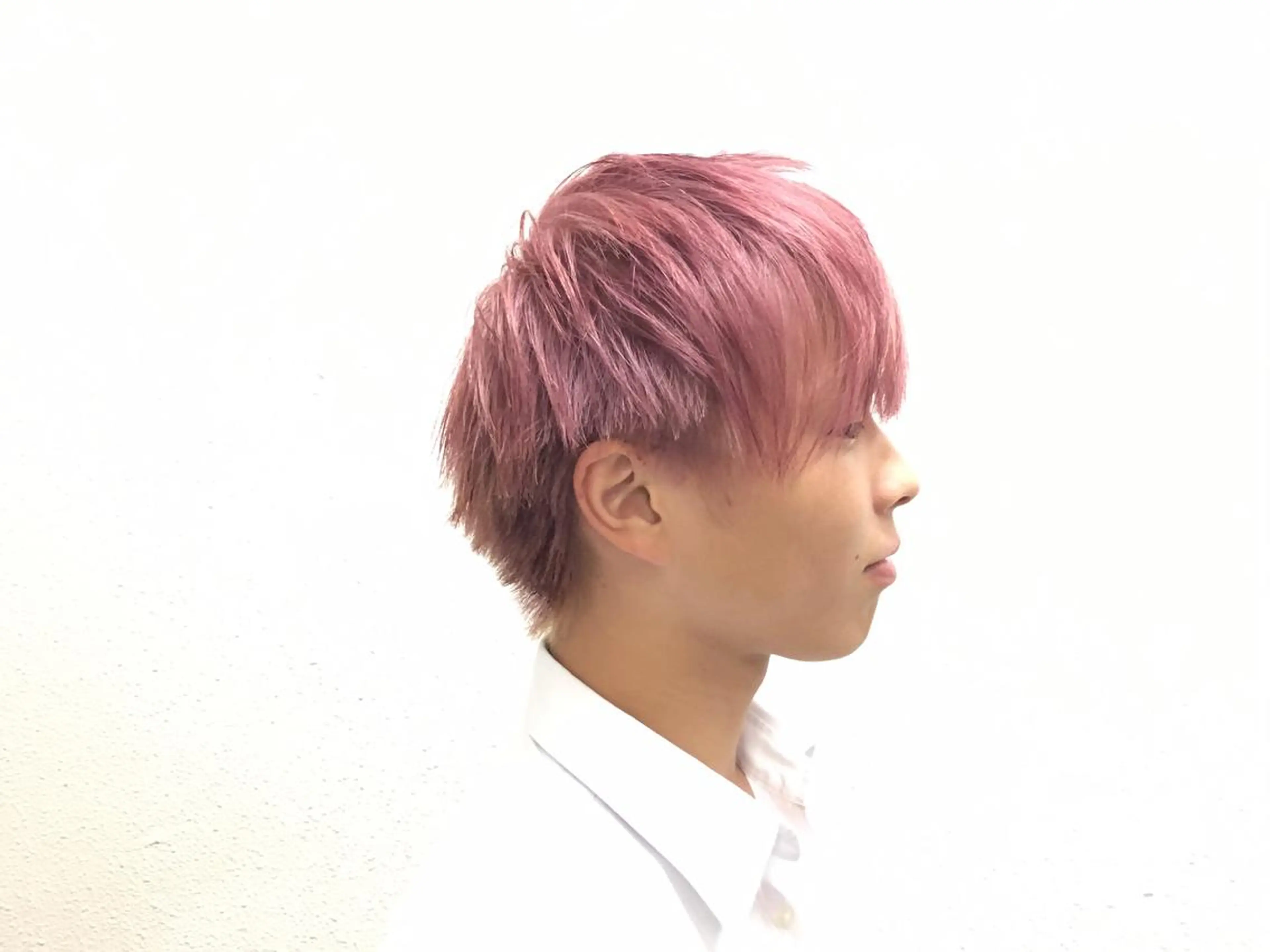 ショート カラー ピンクカラー カット ヘアカラー トリートメント 髪質改善/美髪矯 正ヤマモトハルキのヘアスタイル