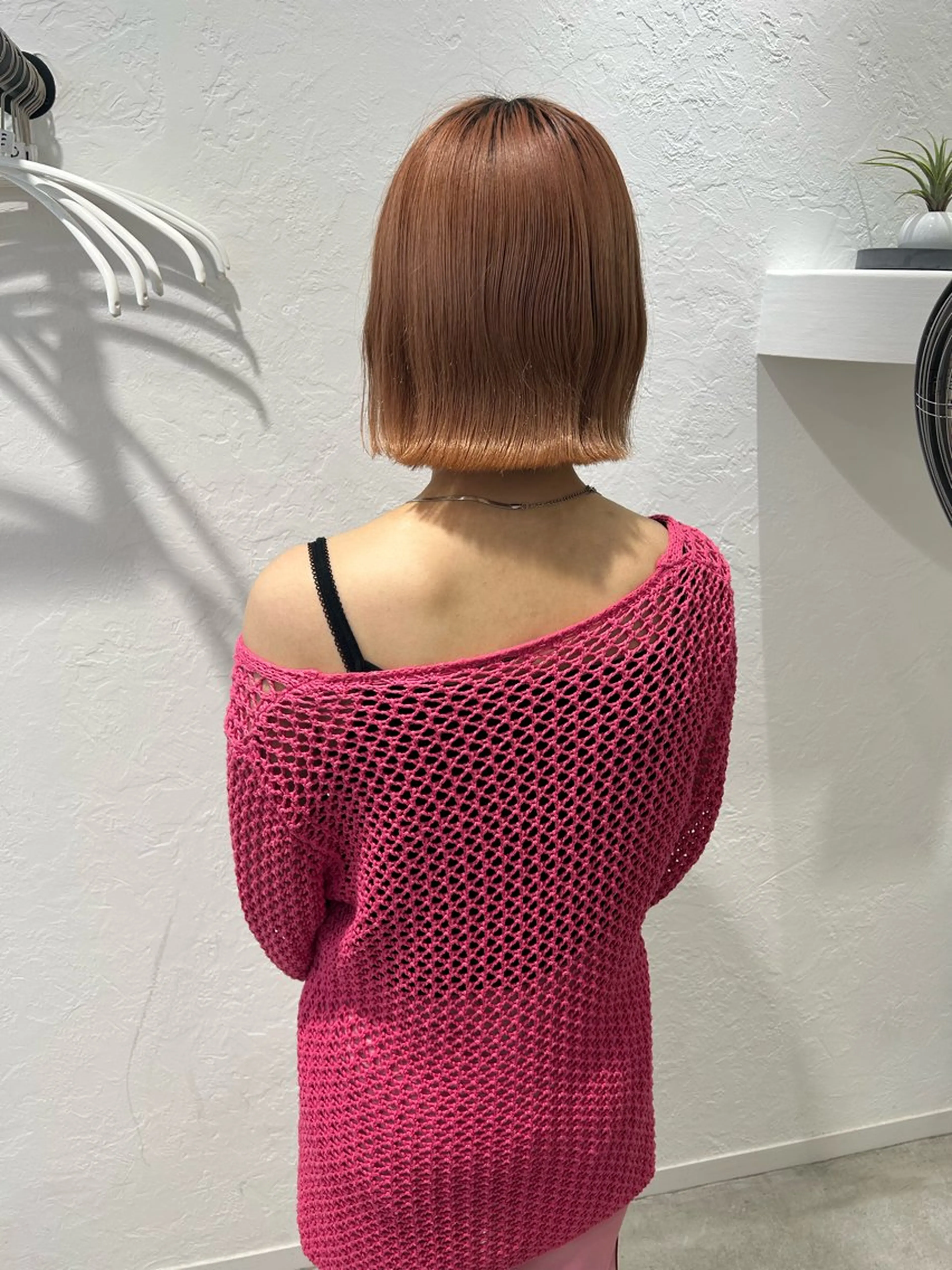 ミディアム カラー カット トリートメント 顔周り/レイヤー 🤍マリノのヘアスタイル