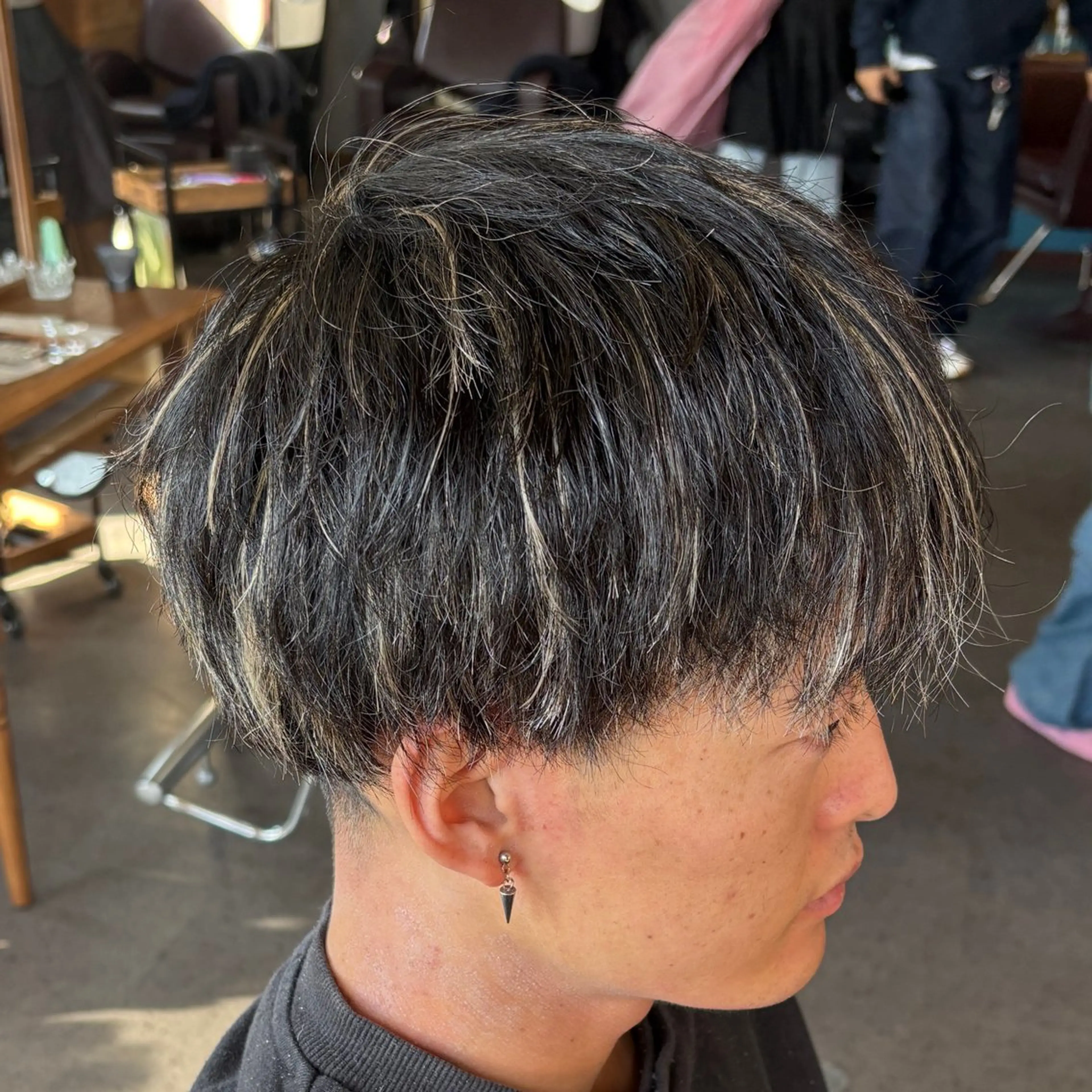 メンズ マッシュ 小清水 美咲のヘアスタイル