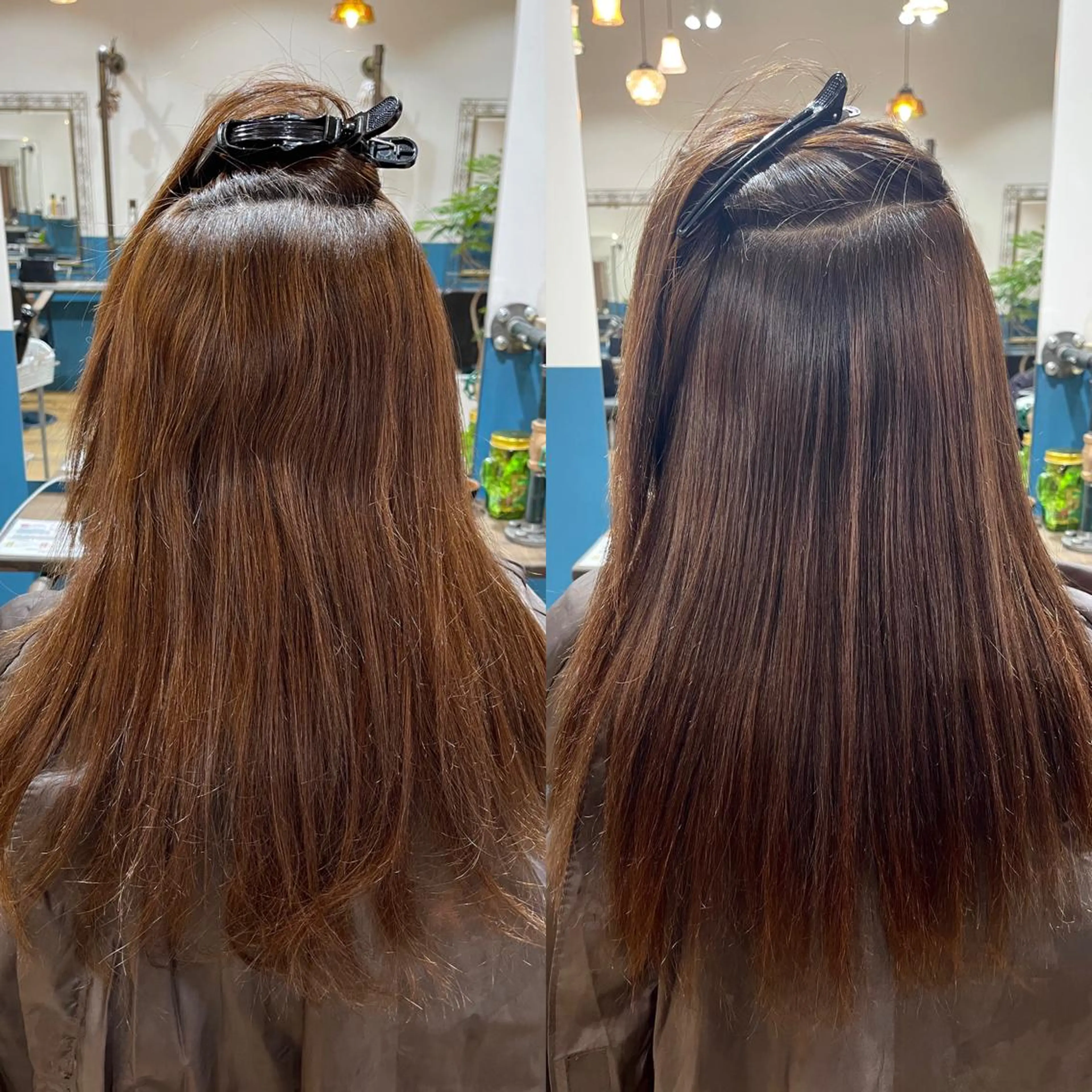 セミロング 縮毛矯正 カット 縮毛矯正 福島 和弥のヘアスタイル