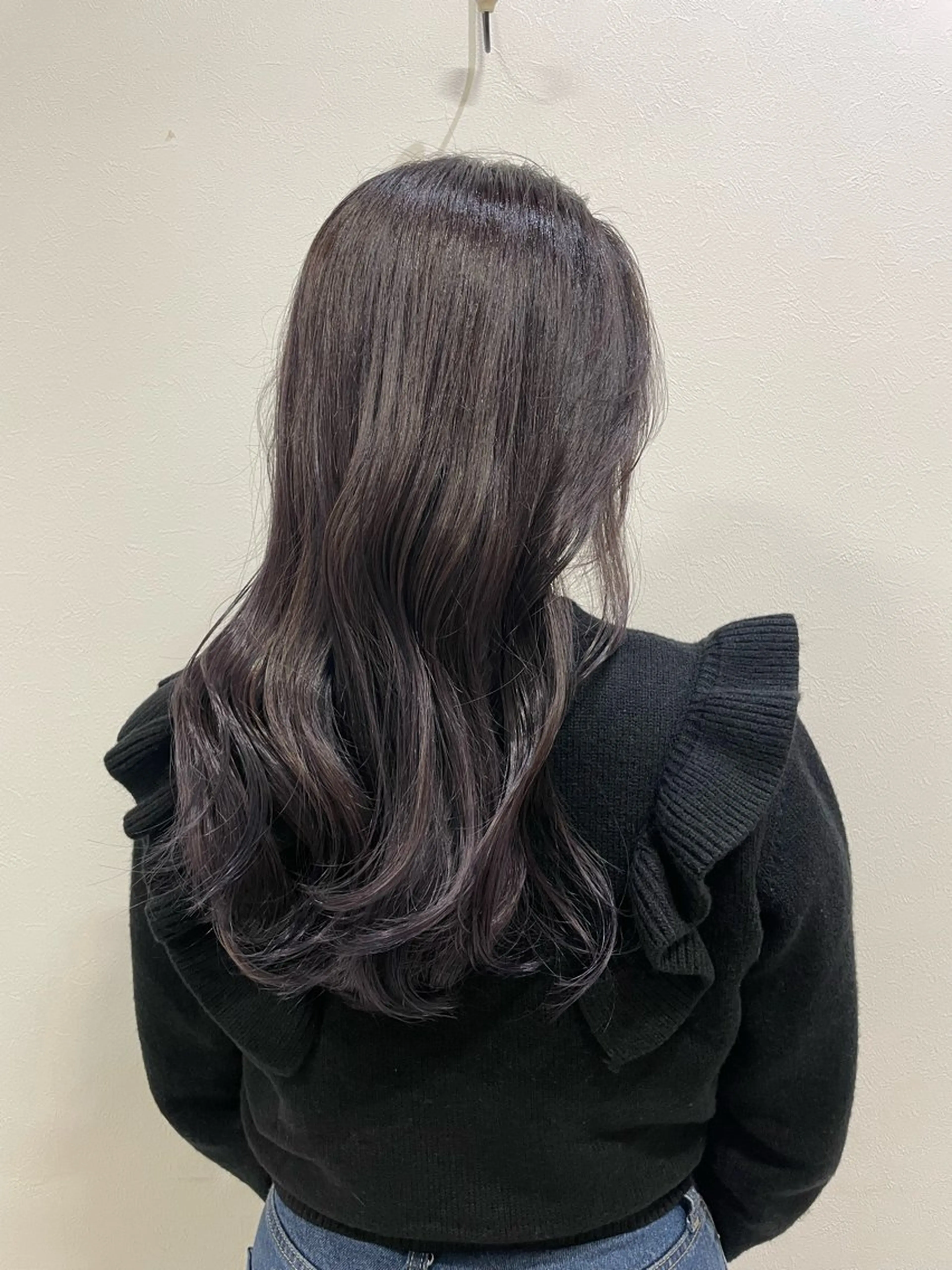 セミロング カラー 向日葵🌻 /レディースカットのヘアスタイル