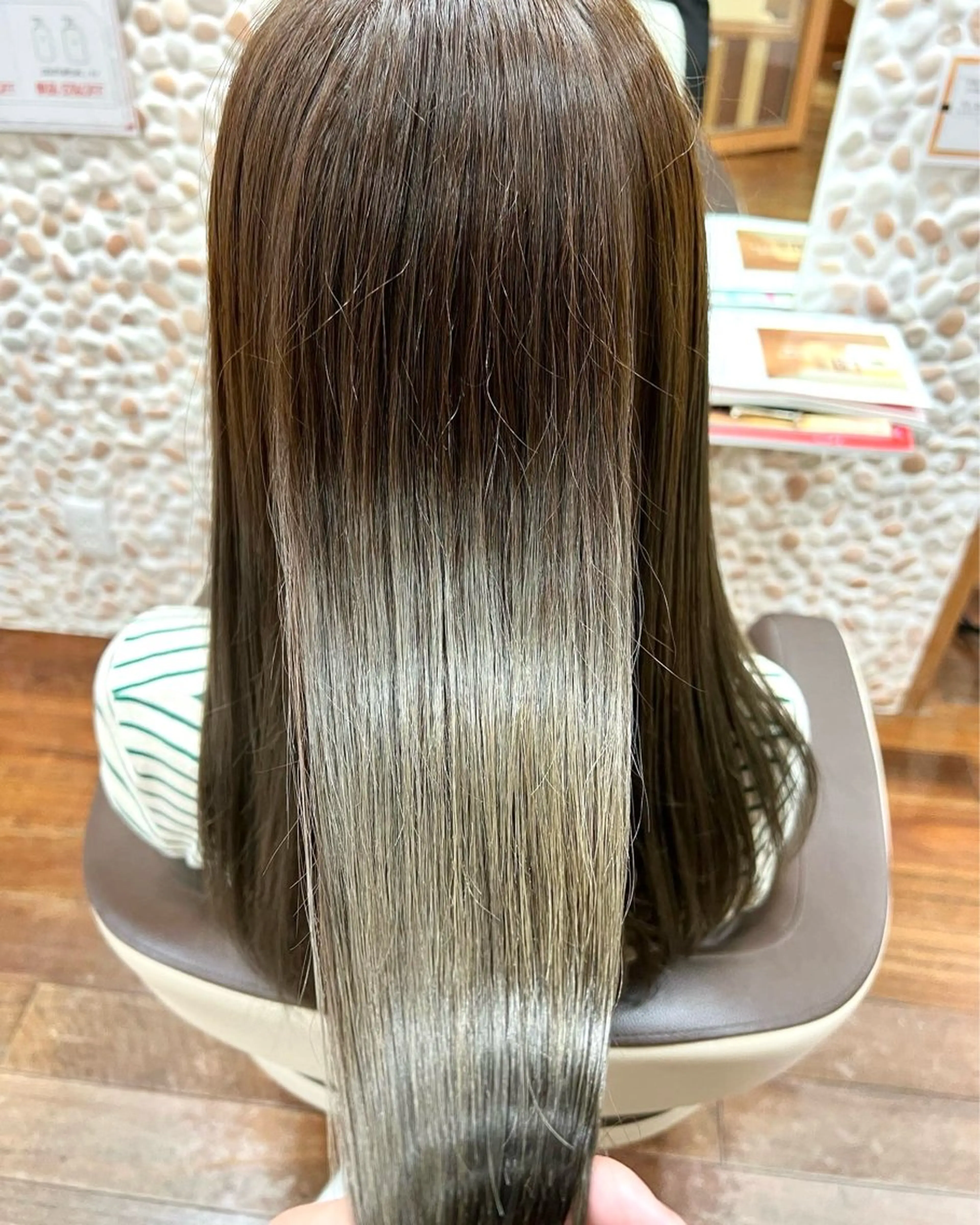 ロング トリートメント ボブスタイル/ えぐちりほのヘアスタイル