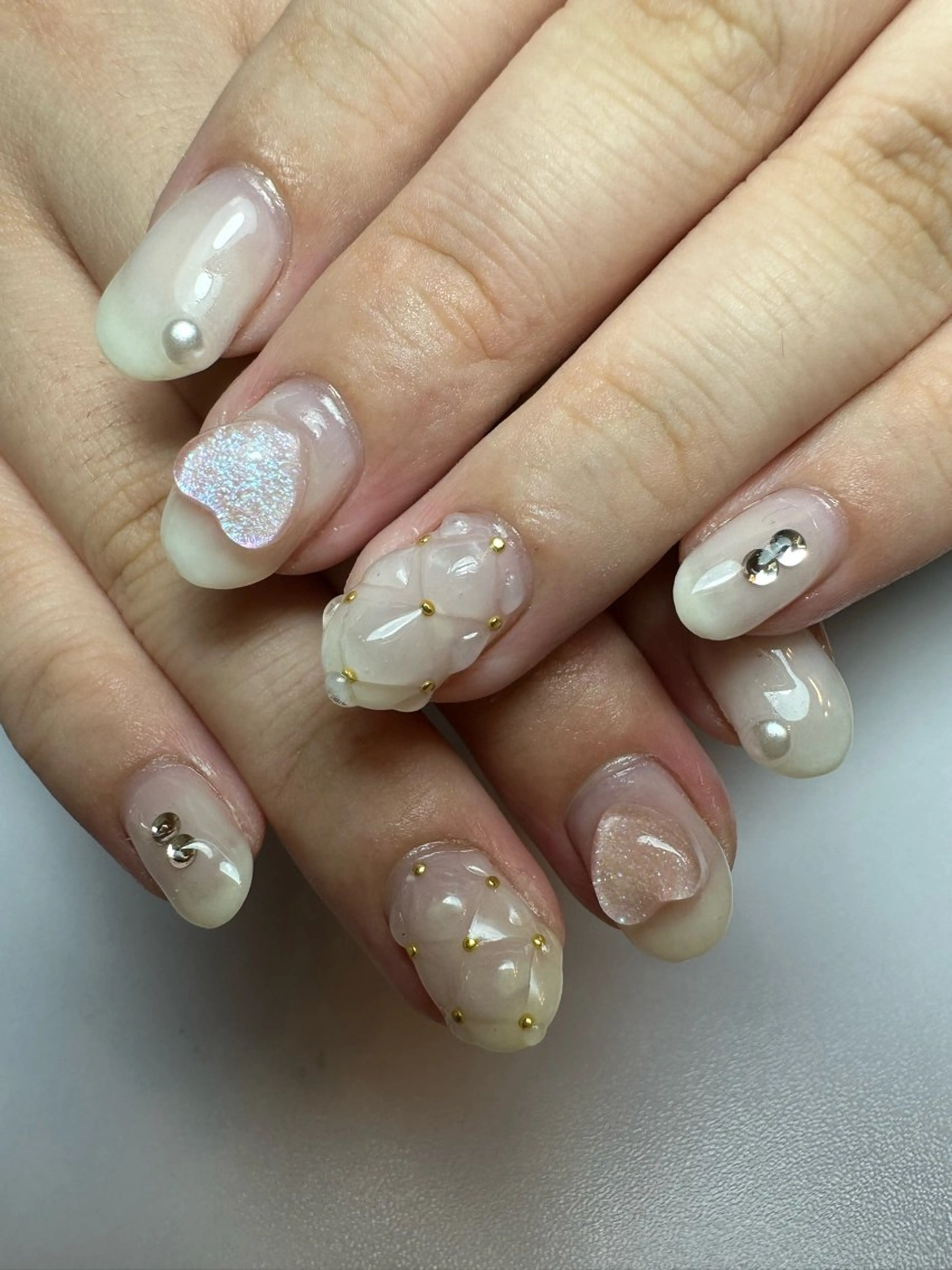 ミディアム shandy nailのネイルデザイン