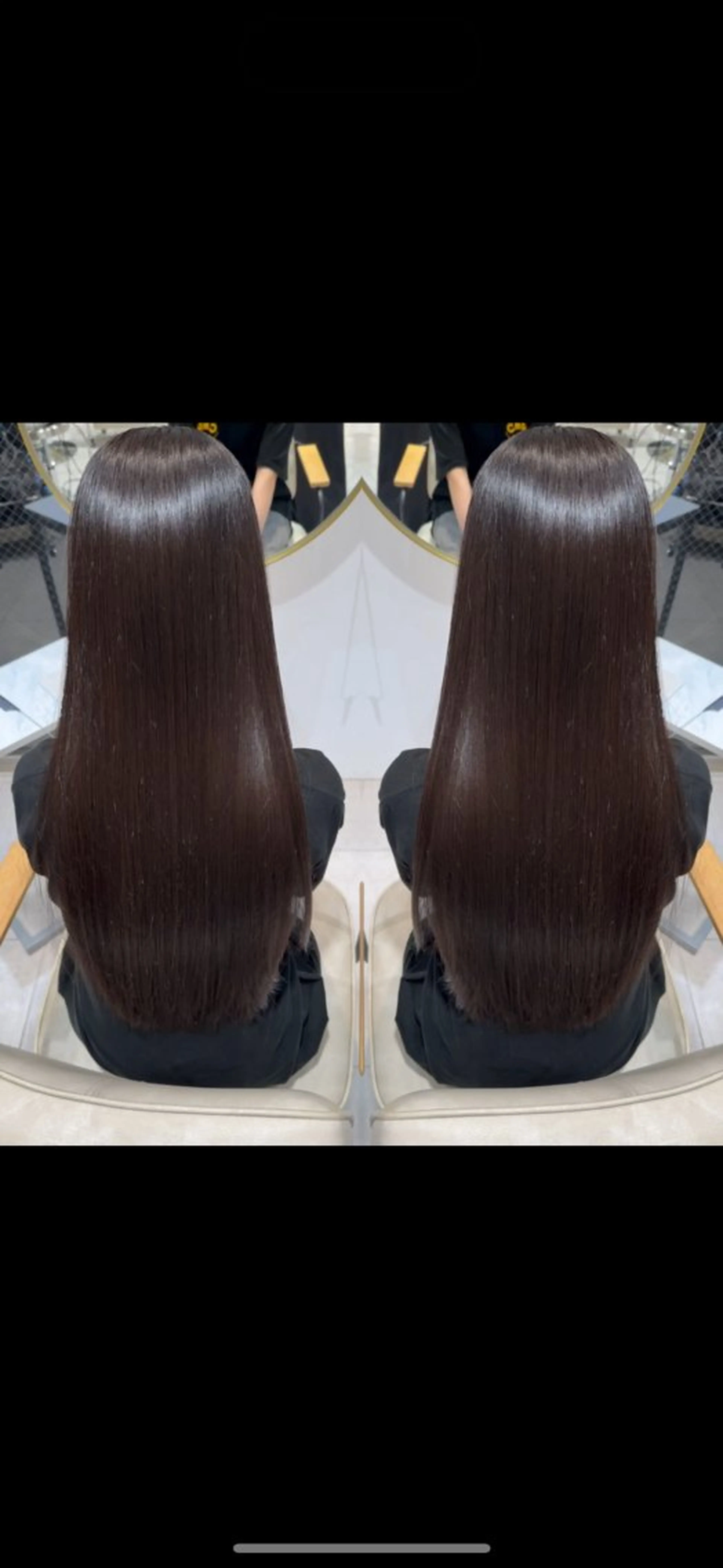 セミロング 美髪特化✨ 伊織✨縮毛矯正✨のヘアスタイル