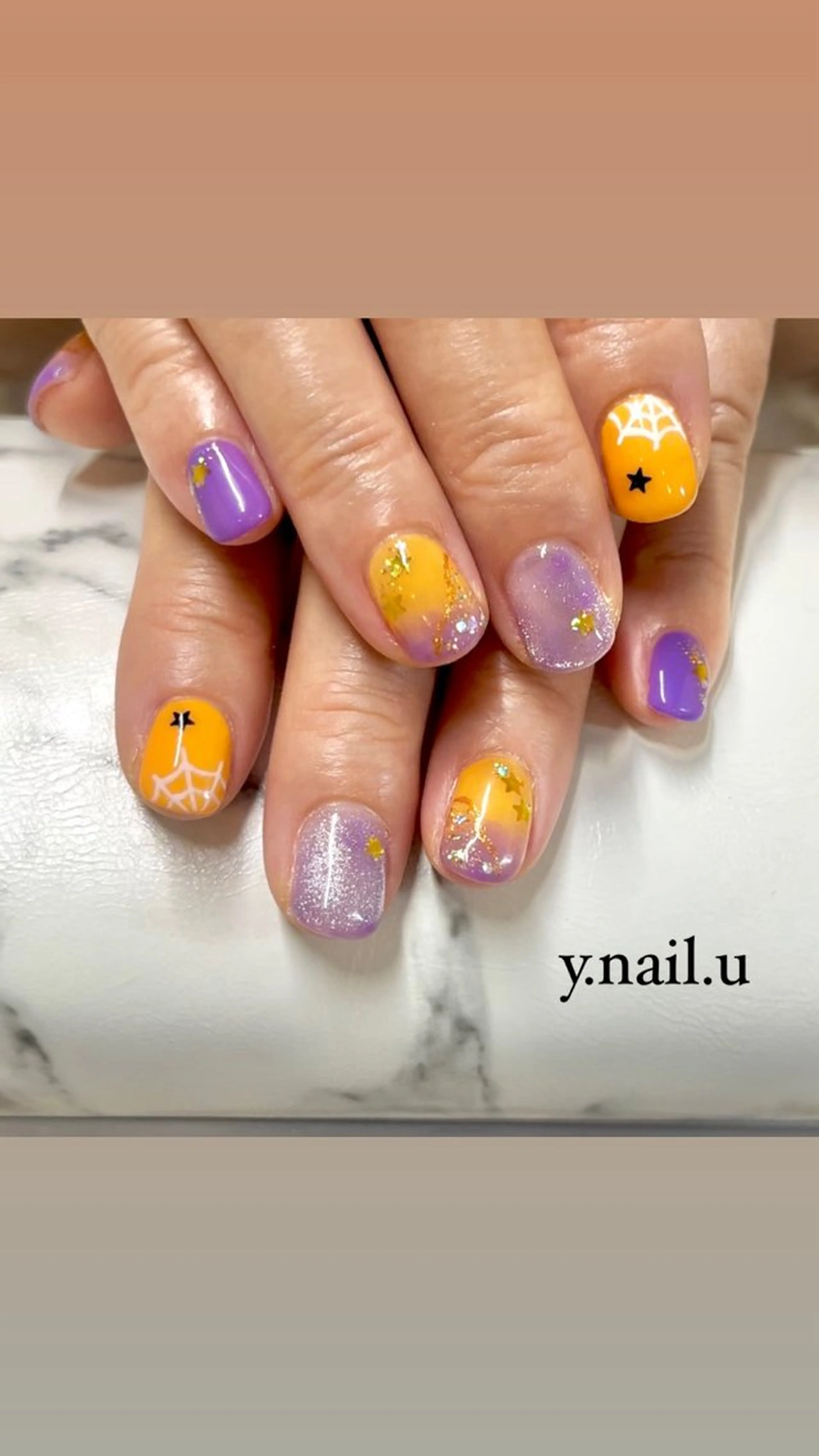 ネイル nail.u所属・テルイ ユウのネイルデザイン
