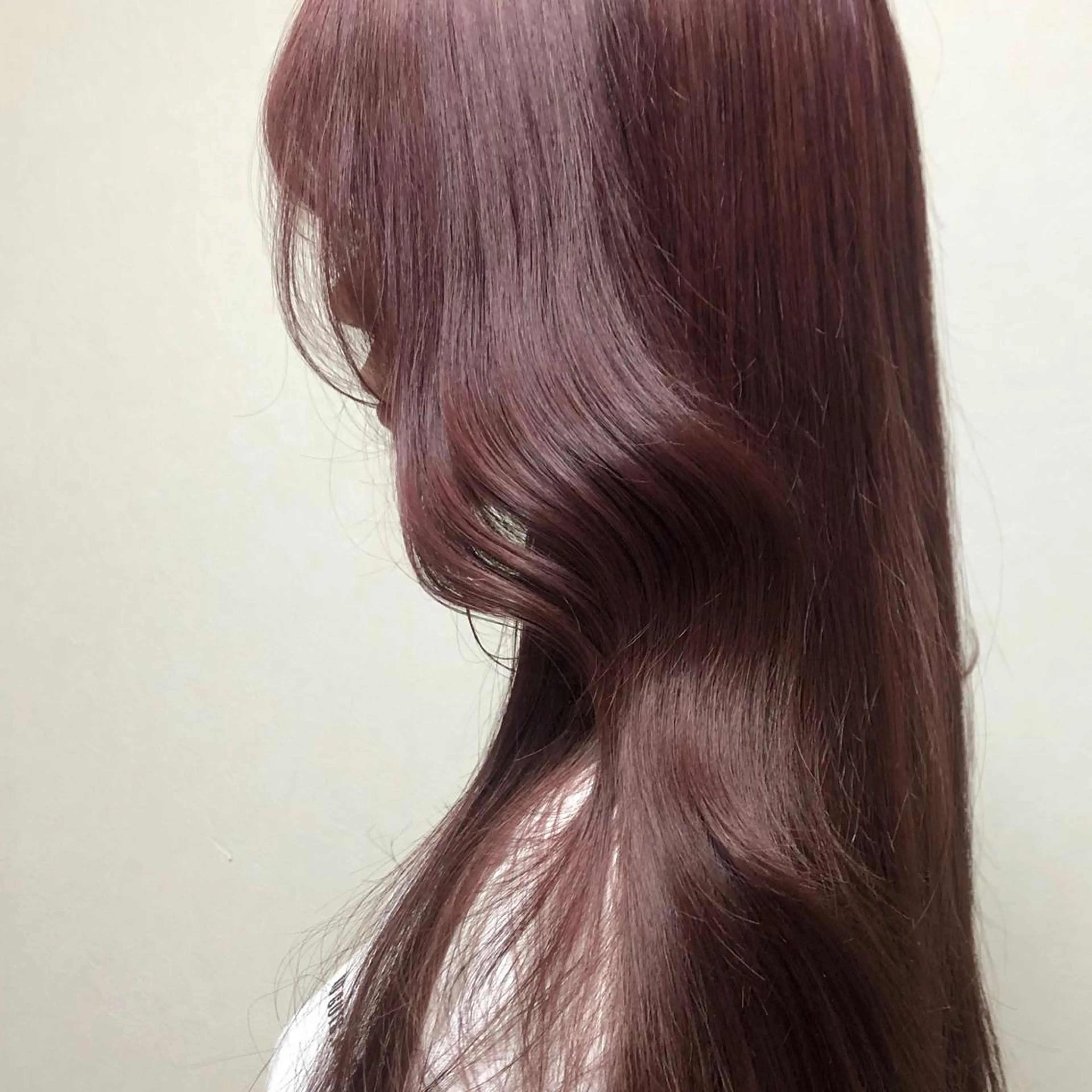 ロング カラー ブリーチ カシス ブリーチなしカラー レッドカラー レイヤー/ハイトーン 🧸SENAのヘアスタイル