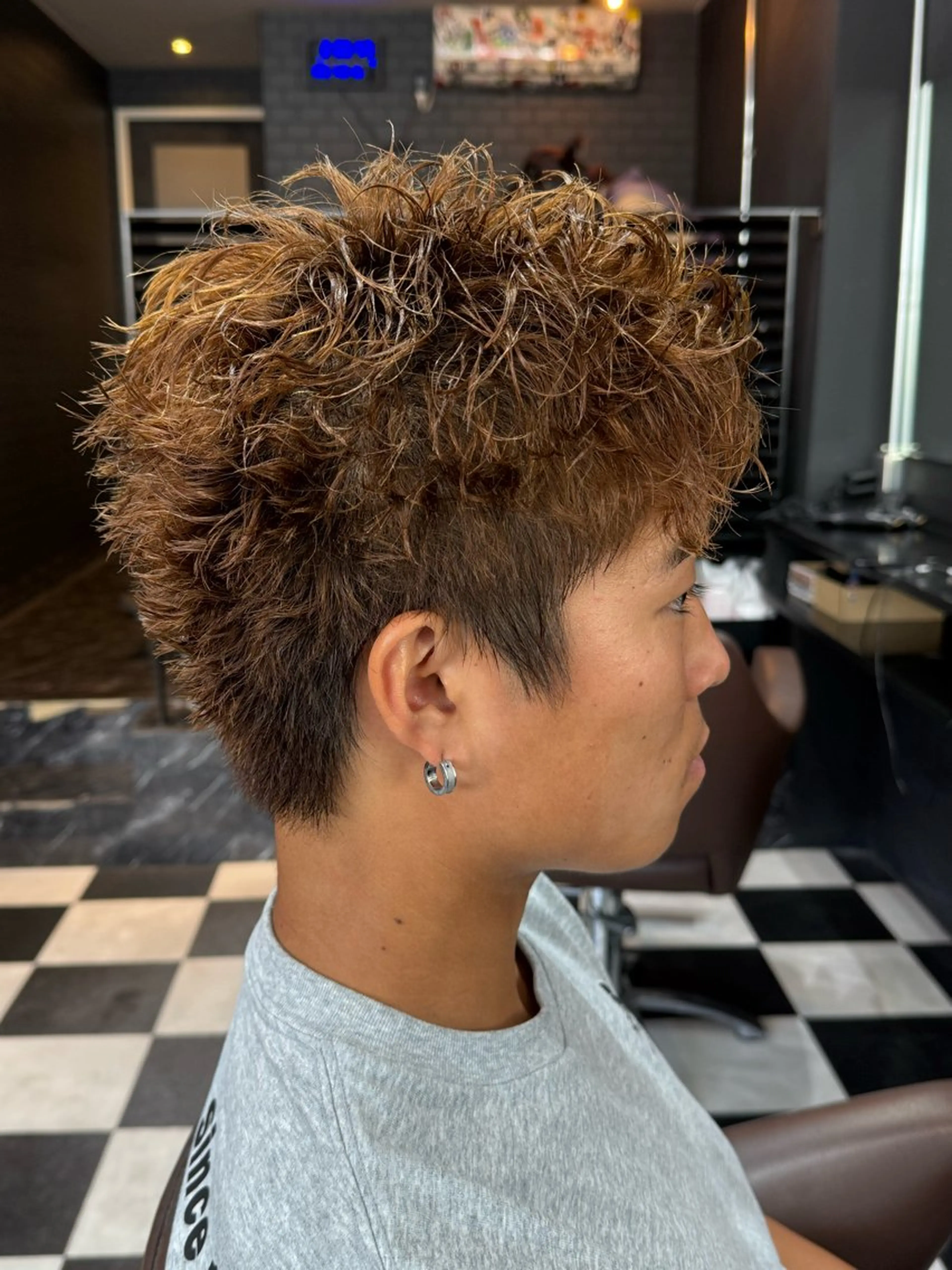 パーマ メンズ パーマ トリートメント 京都/伏見/メンズ/ 石田昂のヘアスタイル