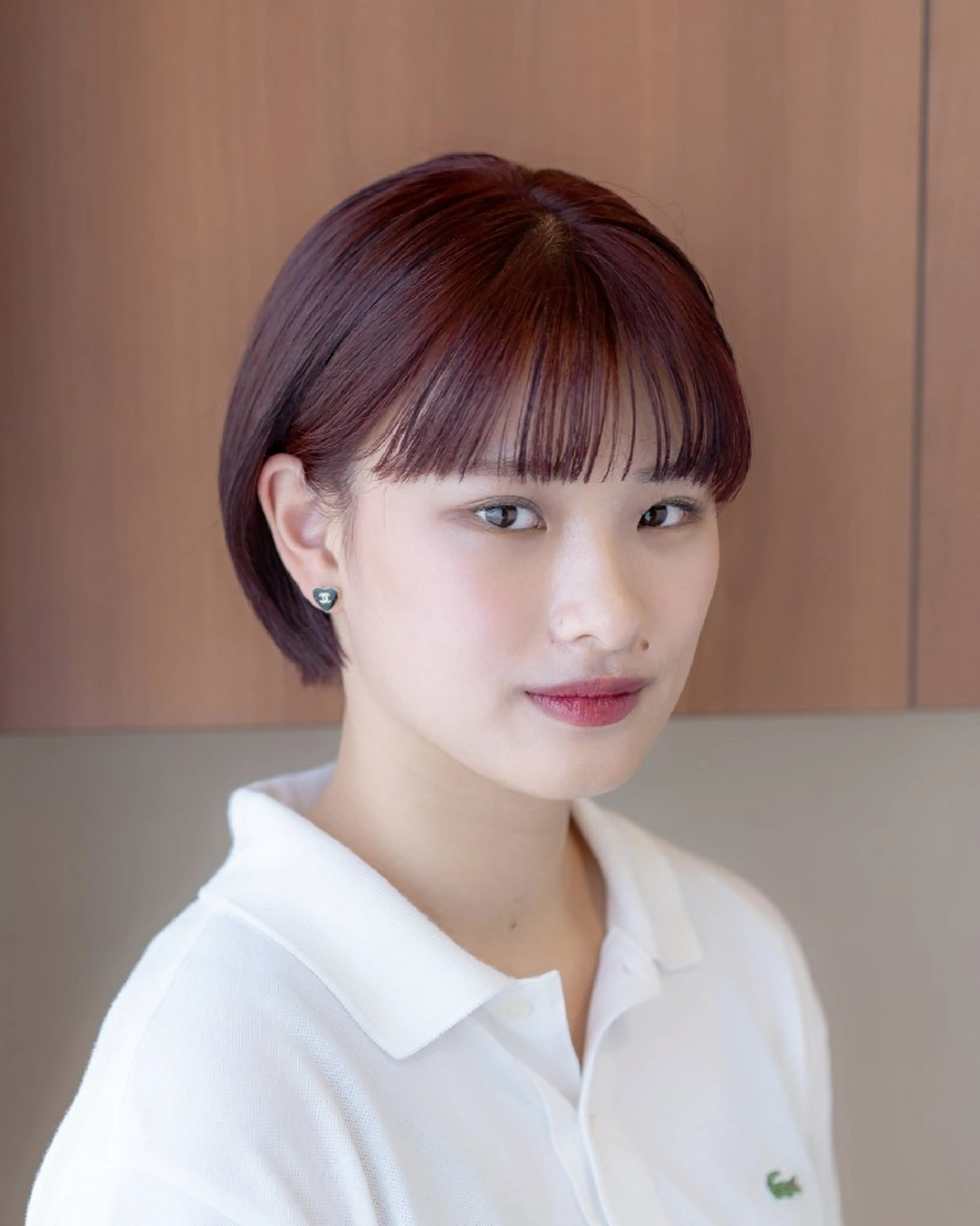 ショート カラー 松尾 泰伸のヘアスタイル