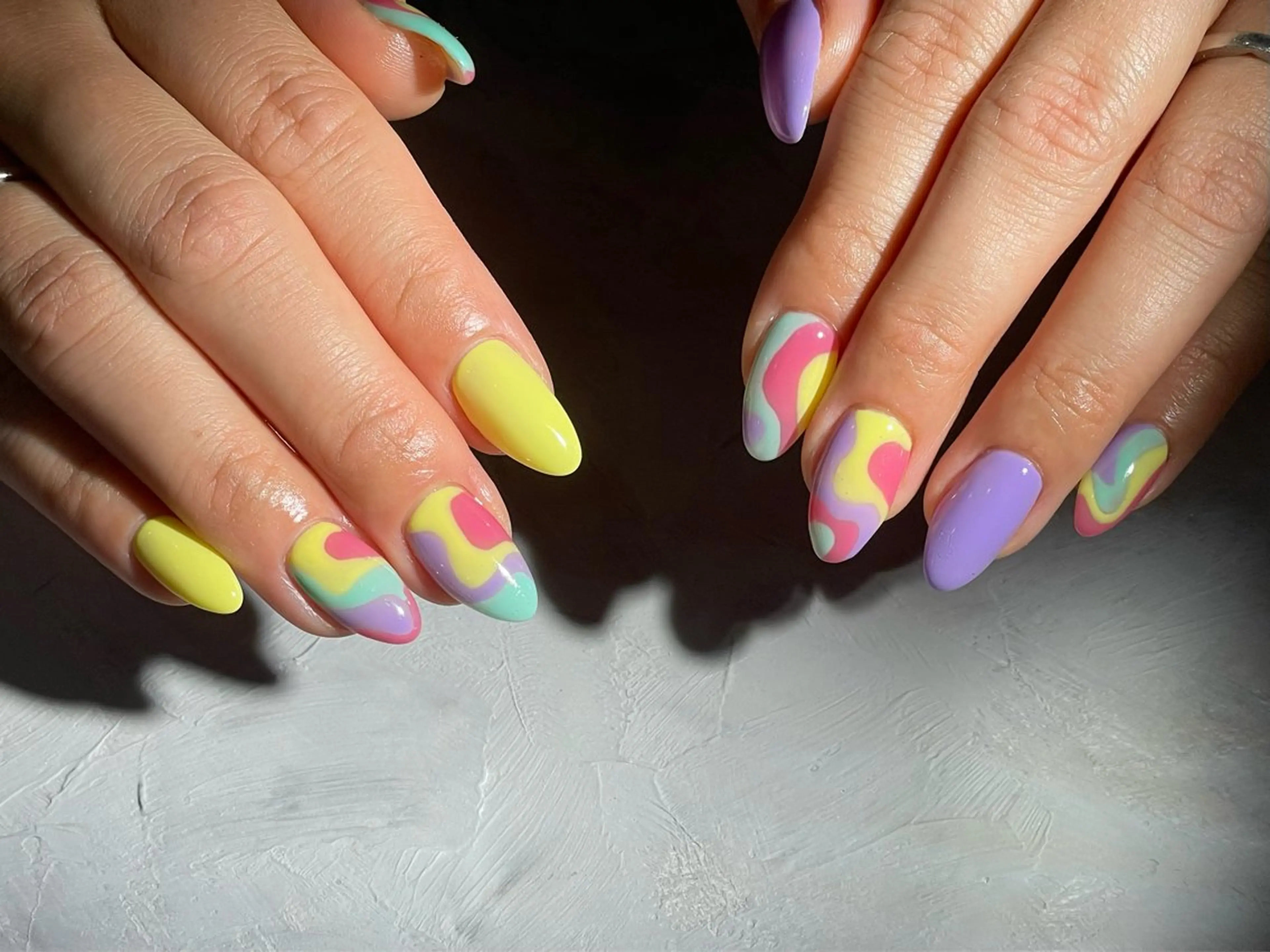 ネイル ハンドネイル Cleo 名古屋駅店 🖤Seraのネイルデザイン