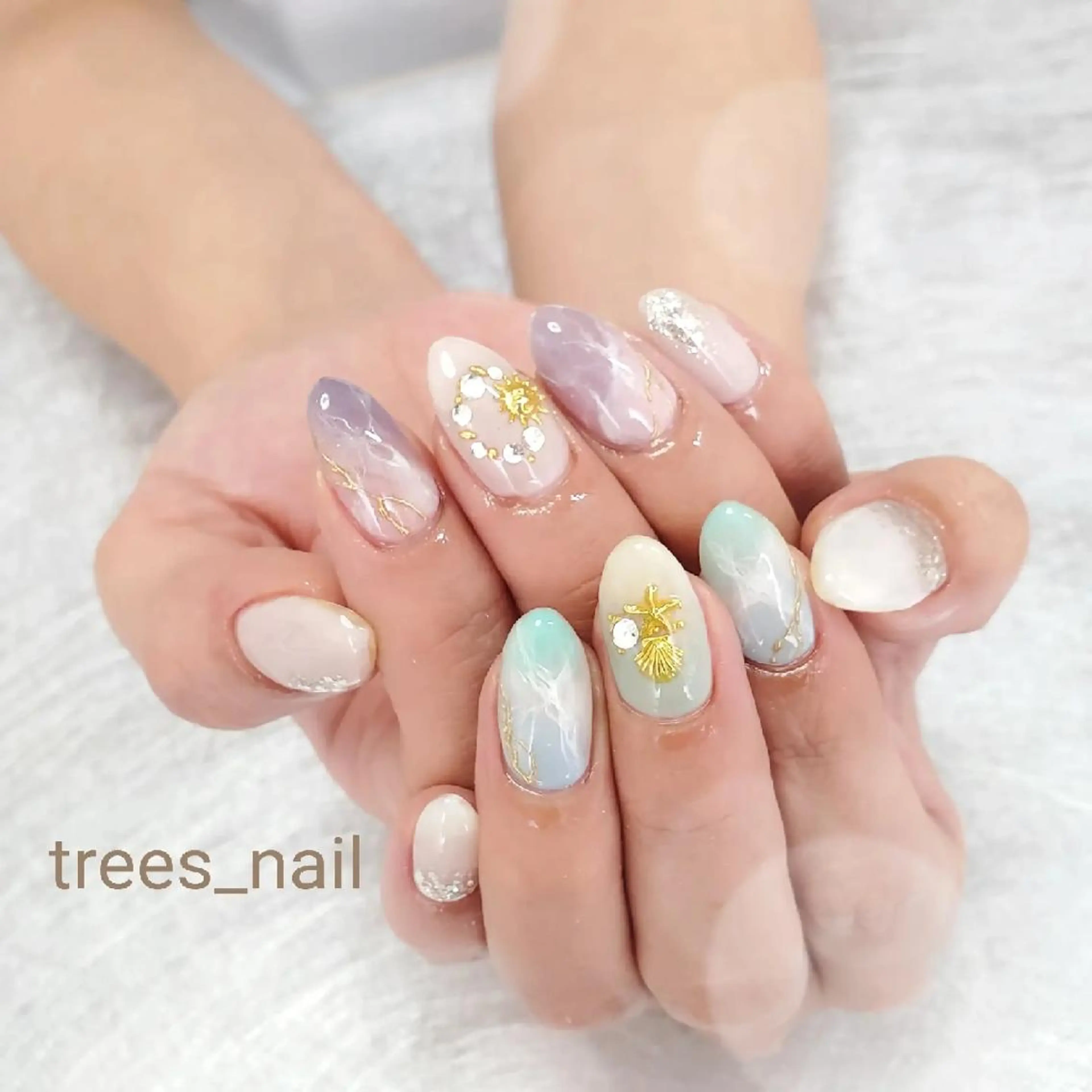 ネイル trees_ nailのネイルデザイン