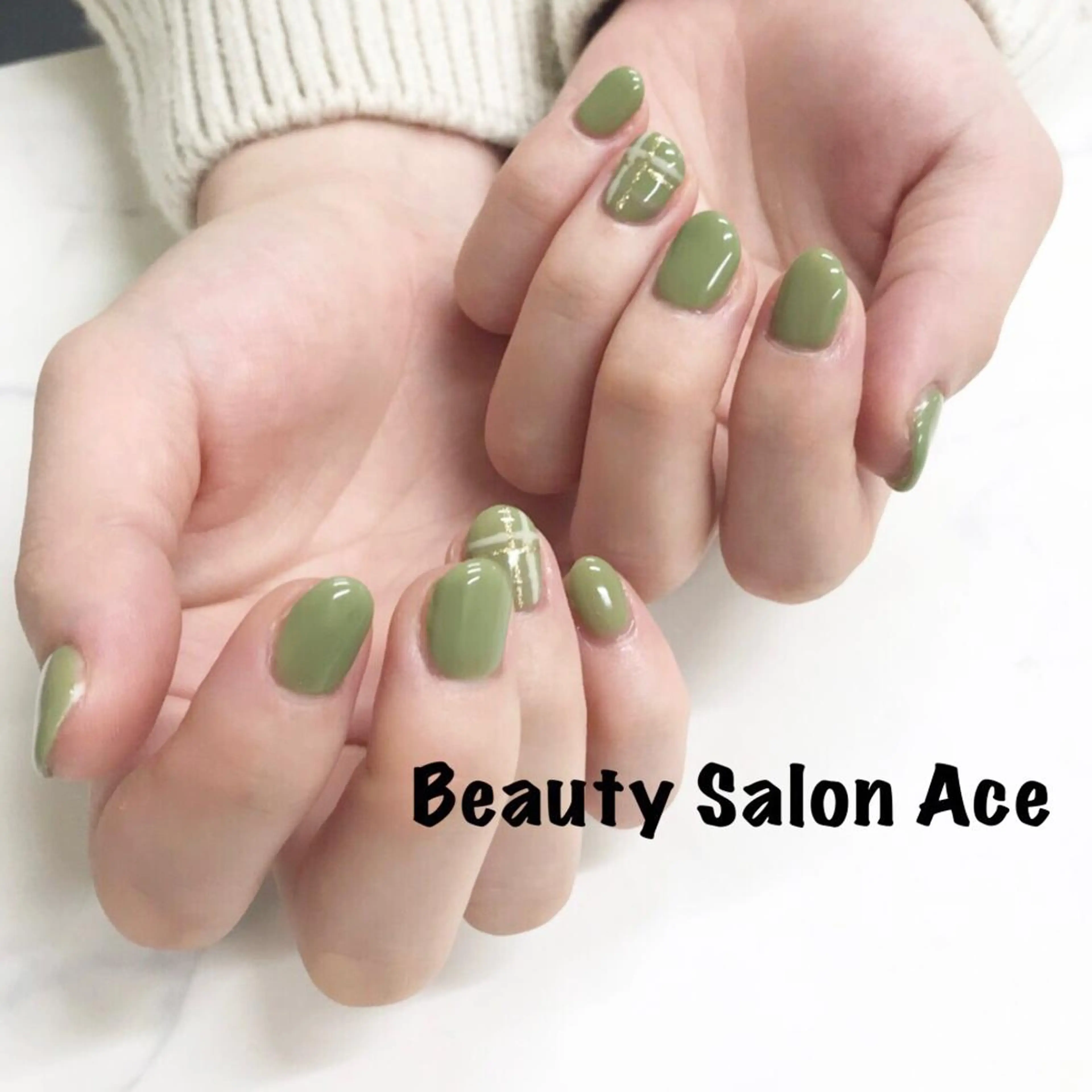 ネイル シンプルネイル ハンドネイル ハンドケア 池袋フィルイン Ace♡Nailのネイルデザイン