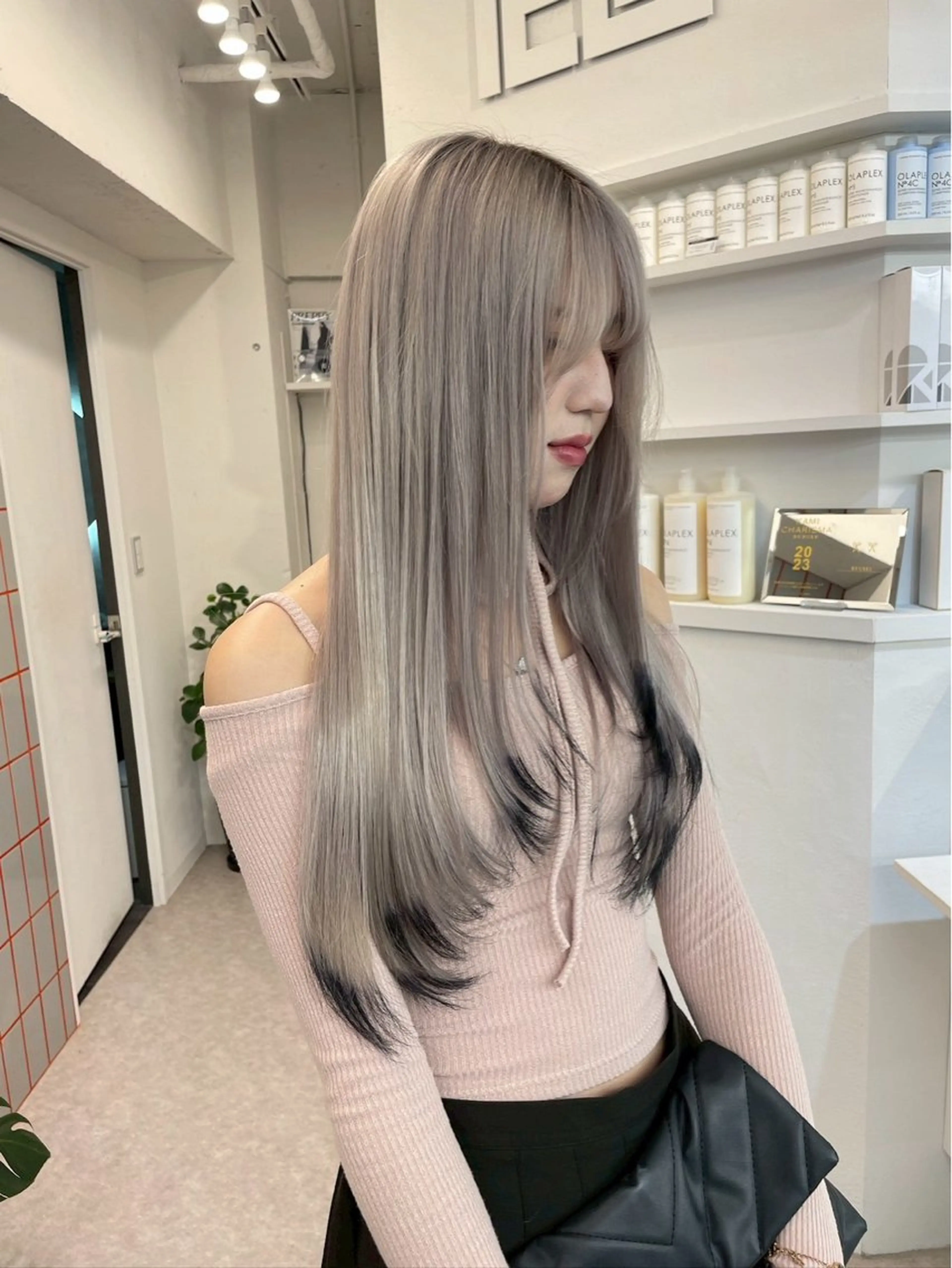 カラー 渋谷 カラー Rukaのヘアスタイル