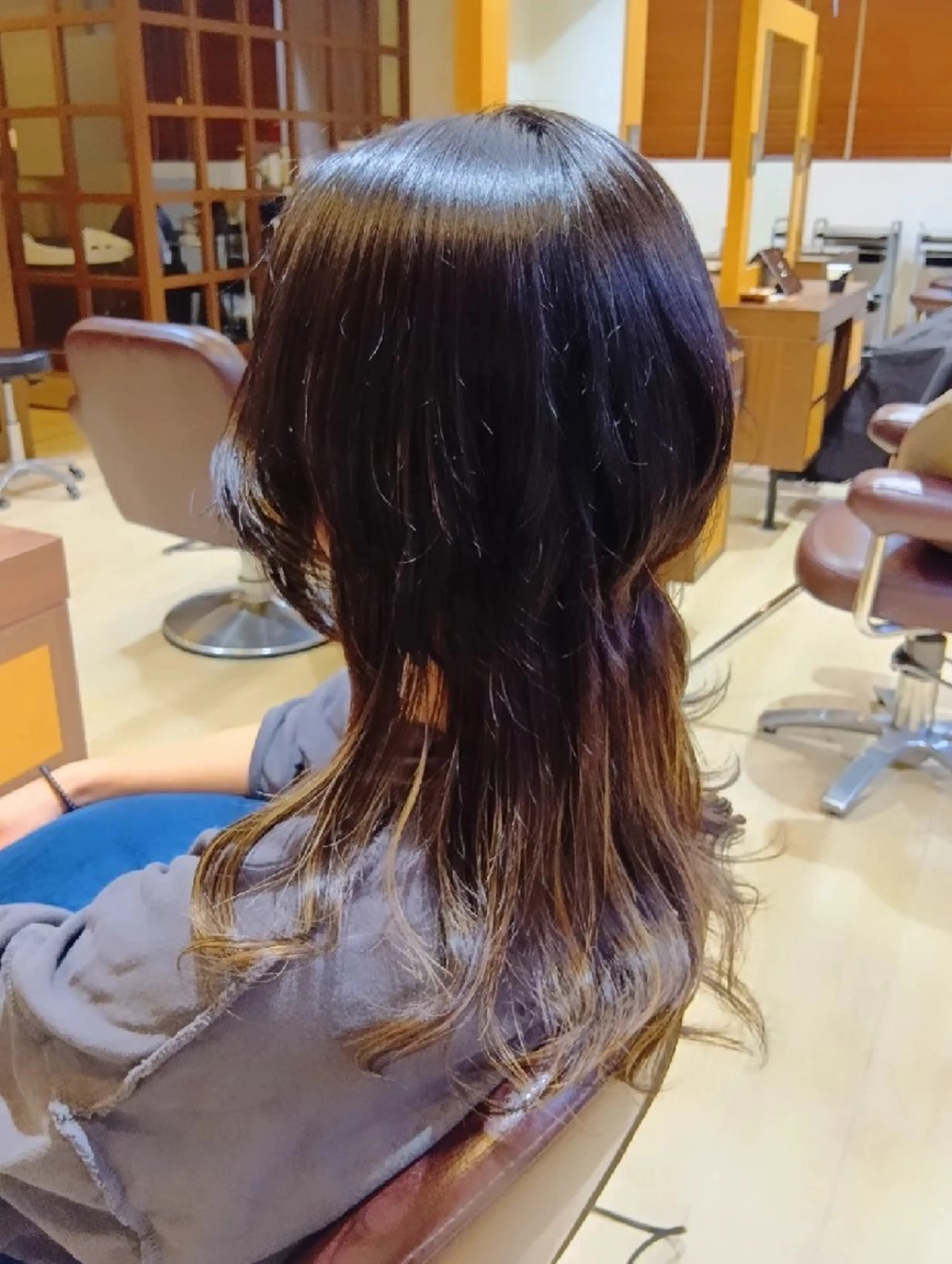 ロング ハイレイヤー レイヤーカット ウルフカット ウルフレイヤー カット トリートメント 小林暢🌟Orque 髪質改善サロン🌙のヘアスタイル