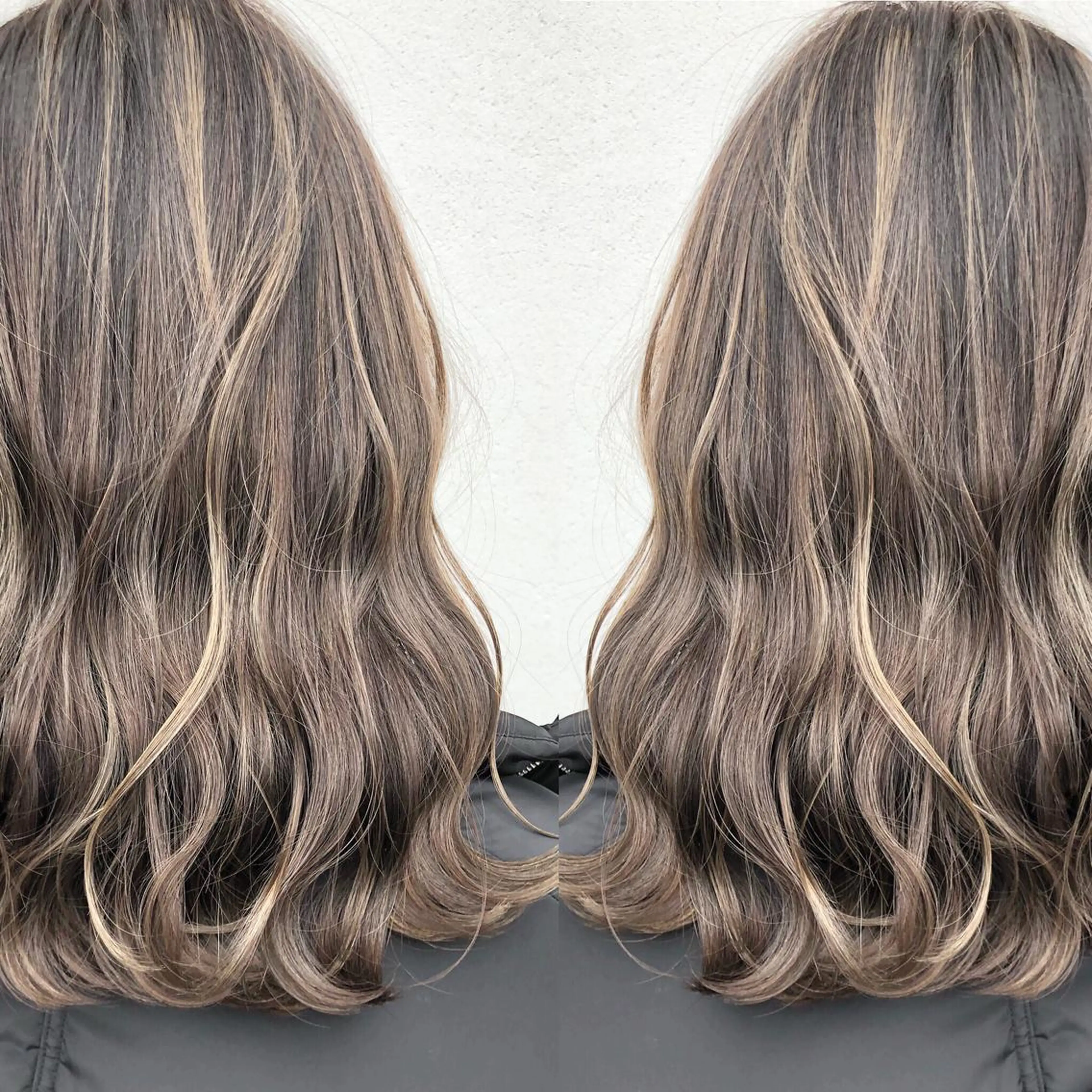 セミロング ヘアカラー トリートメント 具志 正太のヘアスタイル