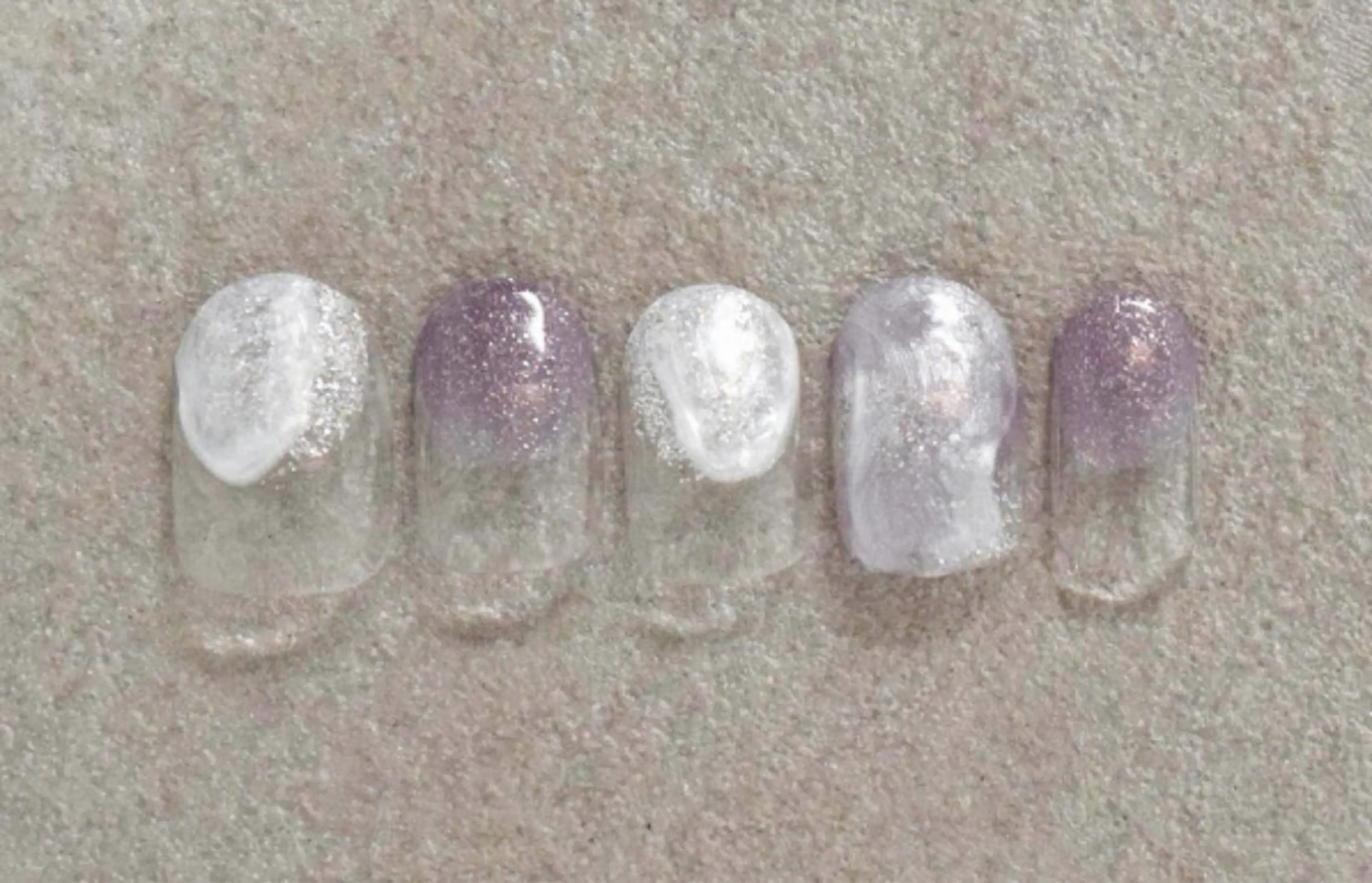 ネイル ゆら 練習生💅🏻のネイルデザイン