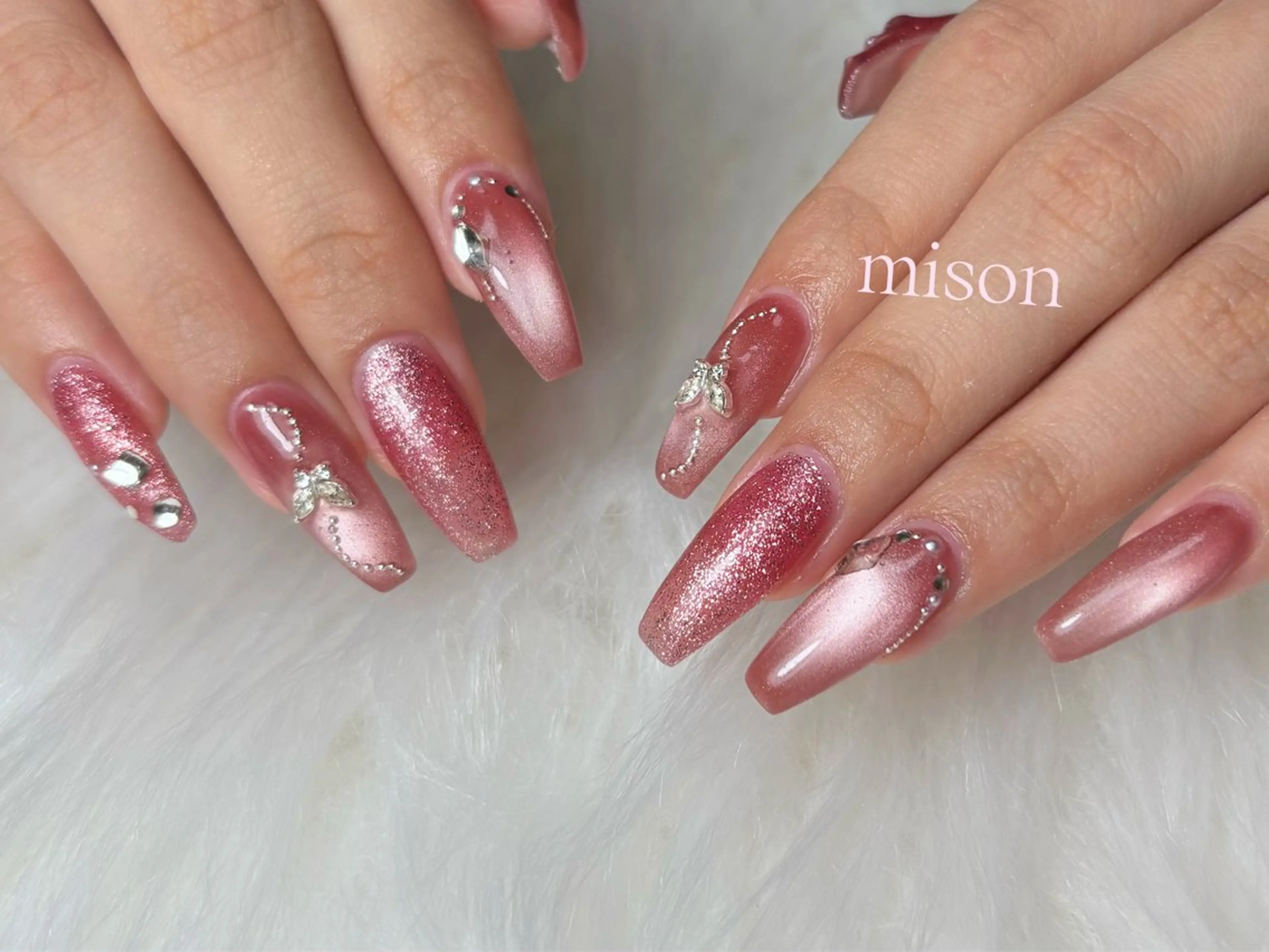 オフあり スカルプ 持ち込みデザインの写真