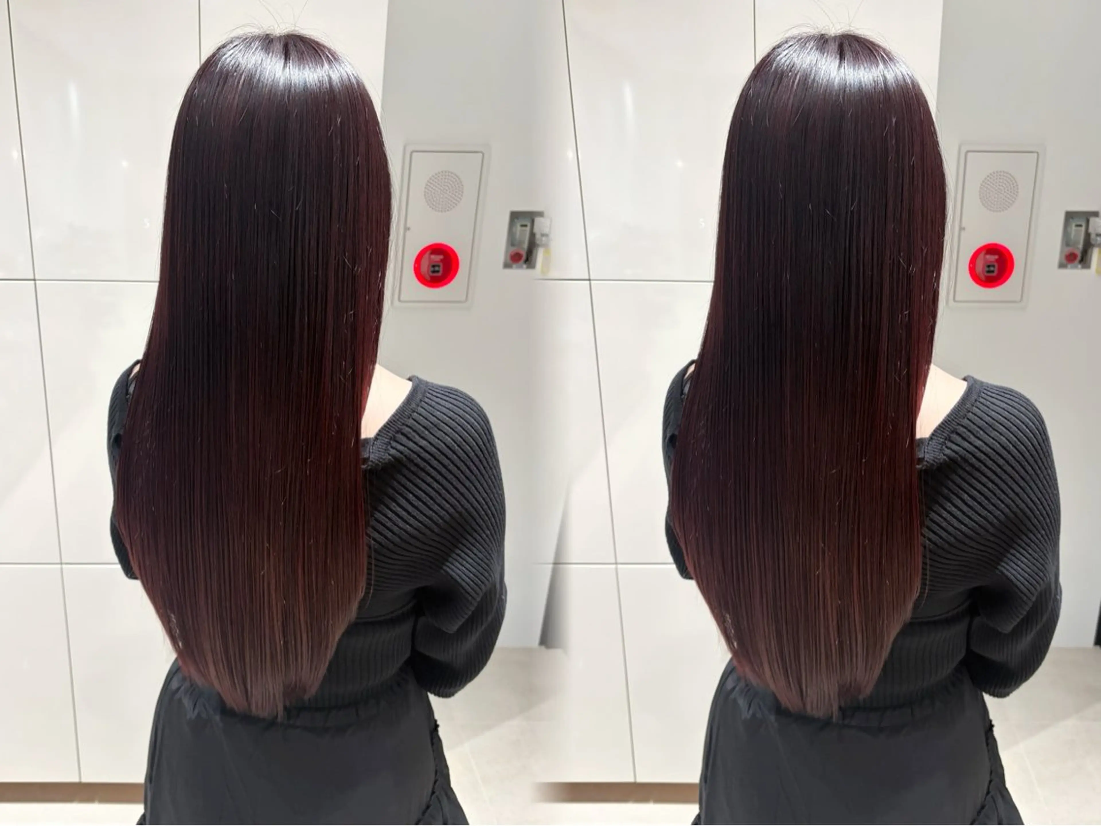 ロング ヘアカラー 縮毛矯正 トリートメント 縮毛矯正/髪質改善/ HARUのヘアスタイル