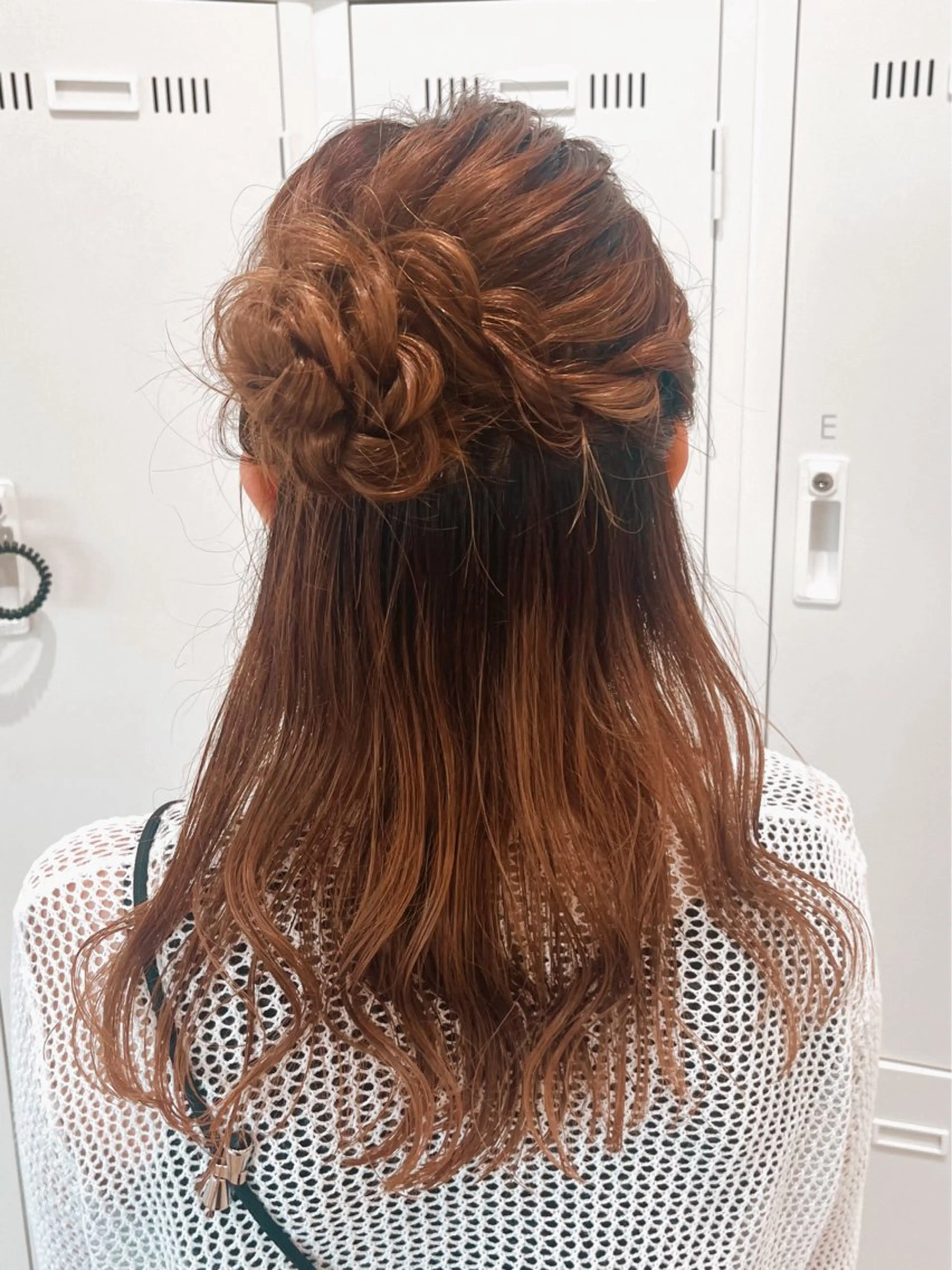 ヘアアレンジ ヘアセット 透明感カラー🫧/ アレンジ/ayanoのヘアスタイル