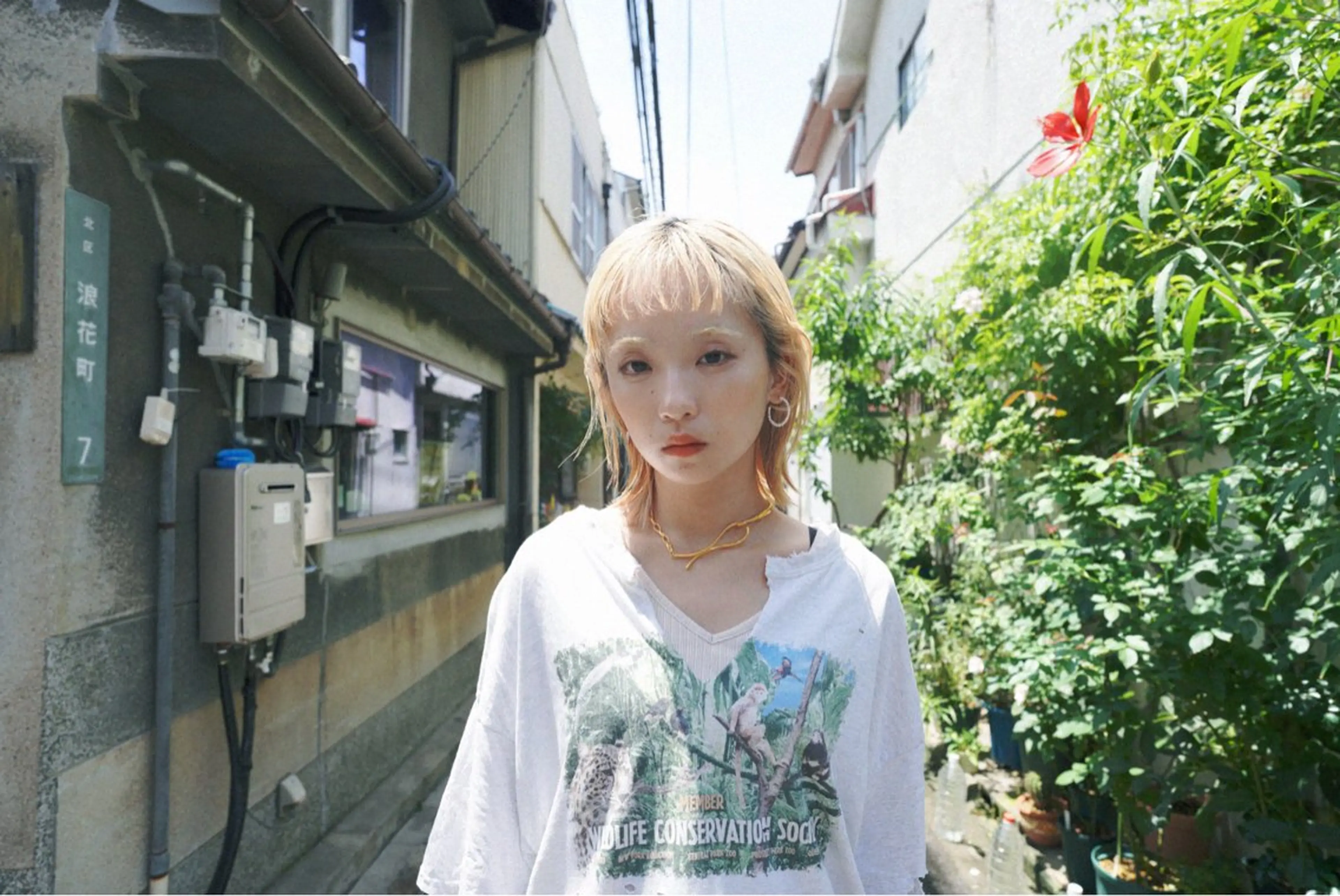 ミディアム カラー カット ヘアカラー トリートメント 前田 陽南子のヘアスタイル