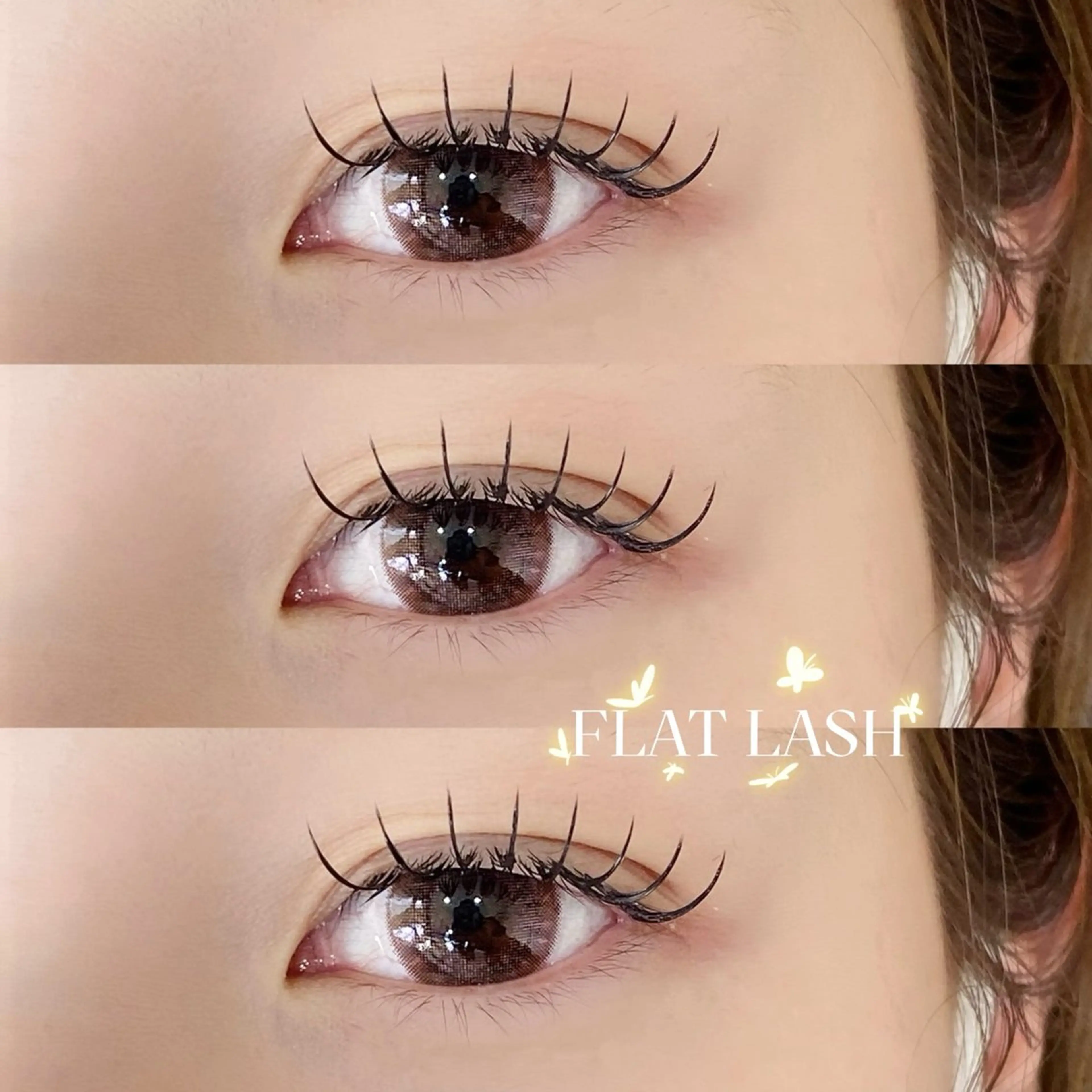 マツエク・マツパ フラットラッシュ LASH五日市店 Neneのマツエク・マツパデザイン