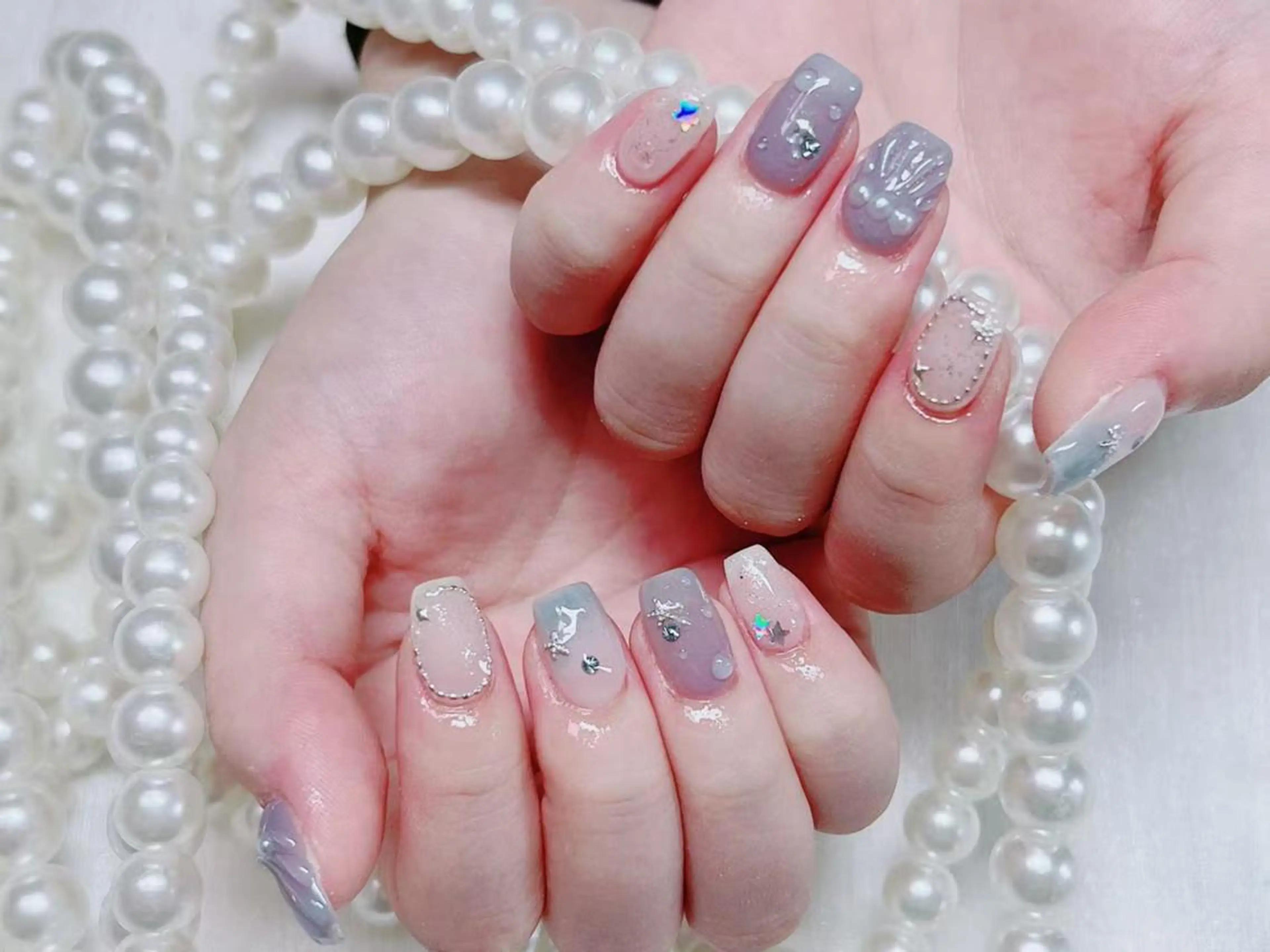 ネイル ハンドネイル かすみ ✨のネイルデザイン