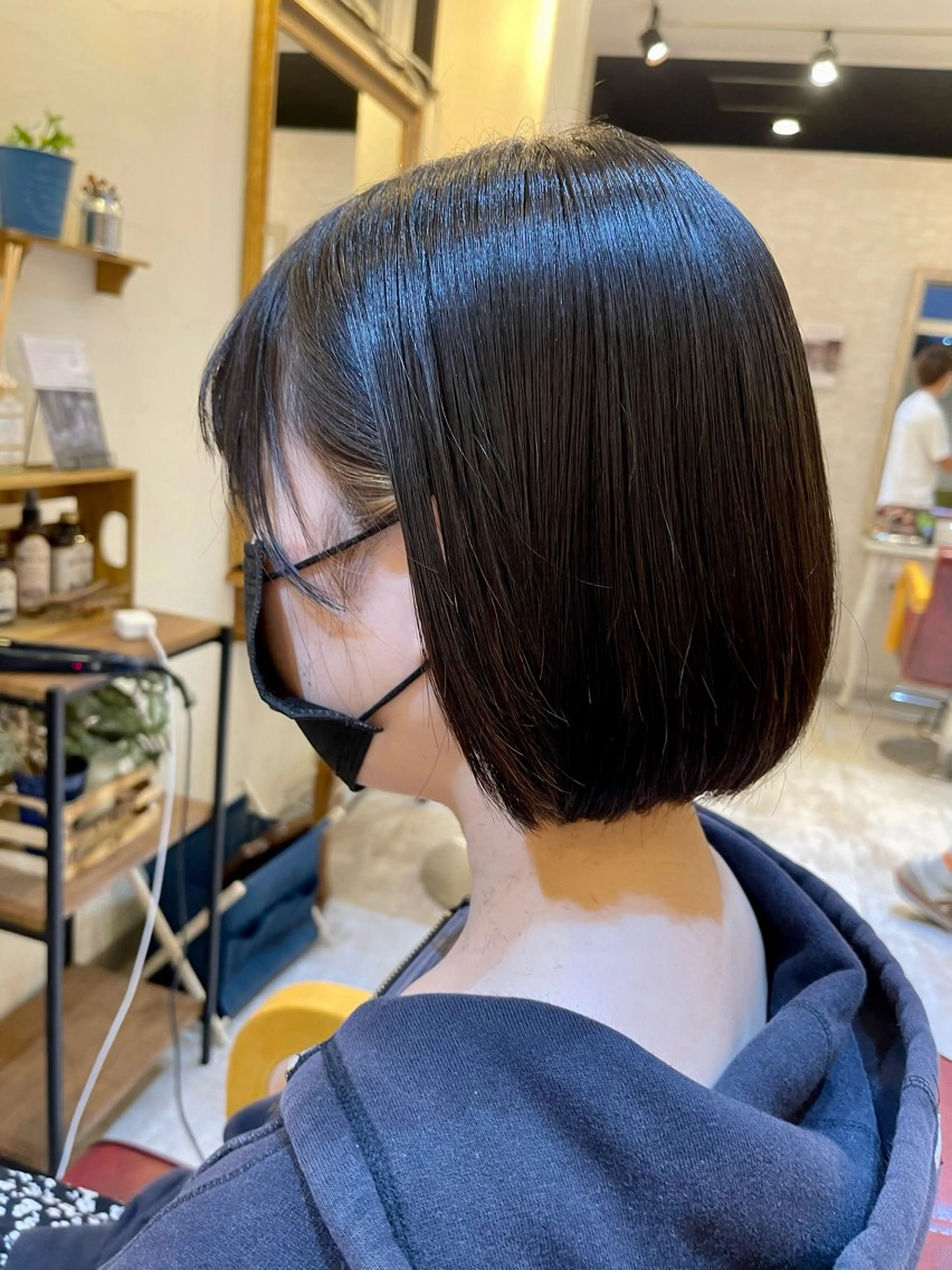 ミディアム カラー カット ヘアカラー 🍭透明感カラー 志賀拓海🍬🌈のヘアスタイル