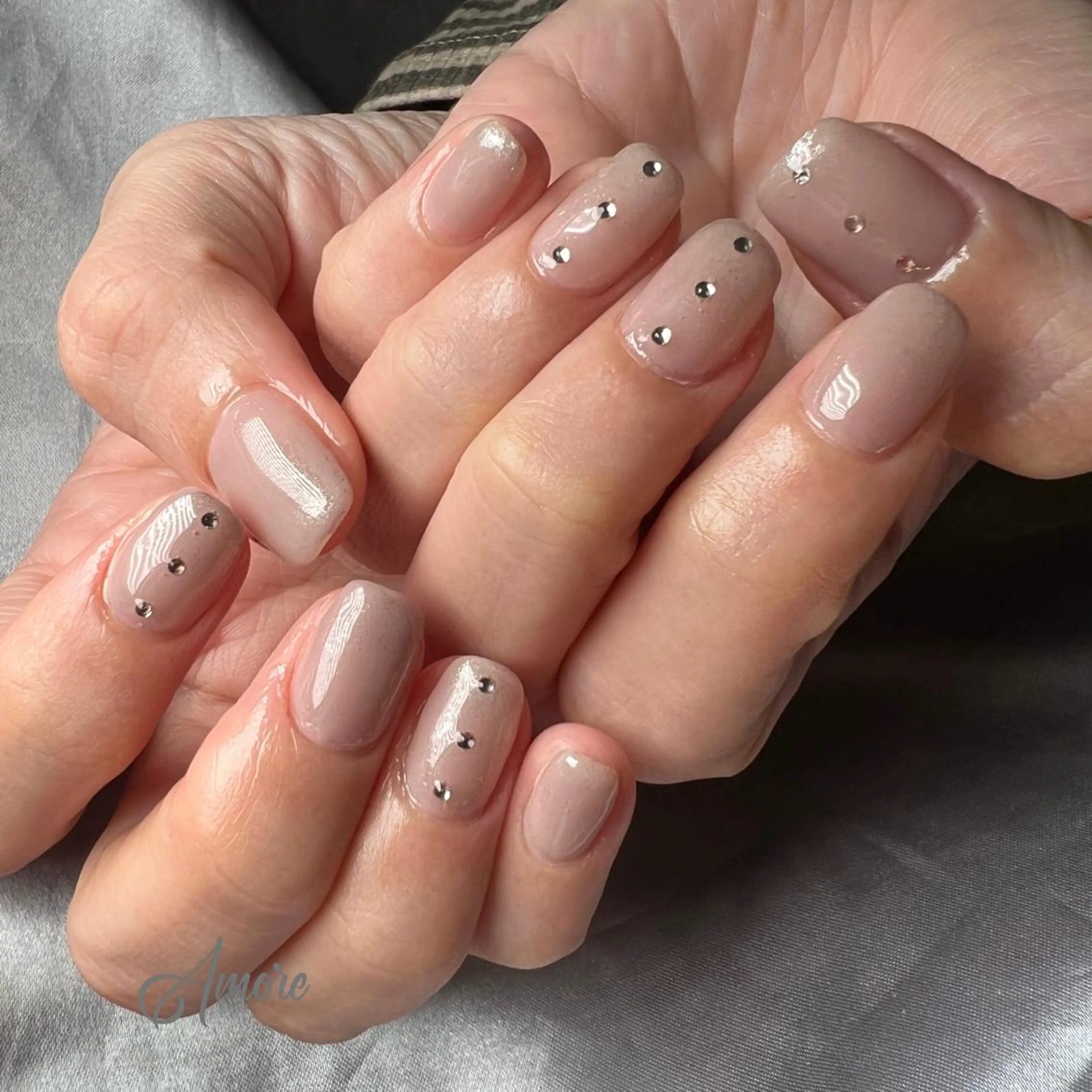 ネイル ジェルネイル 韓国ネイル ミラーネイル オフィスネイル パラジェル You kyehwaのネイルデザイン