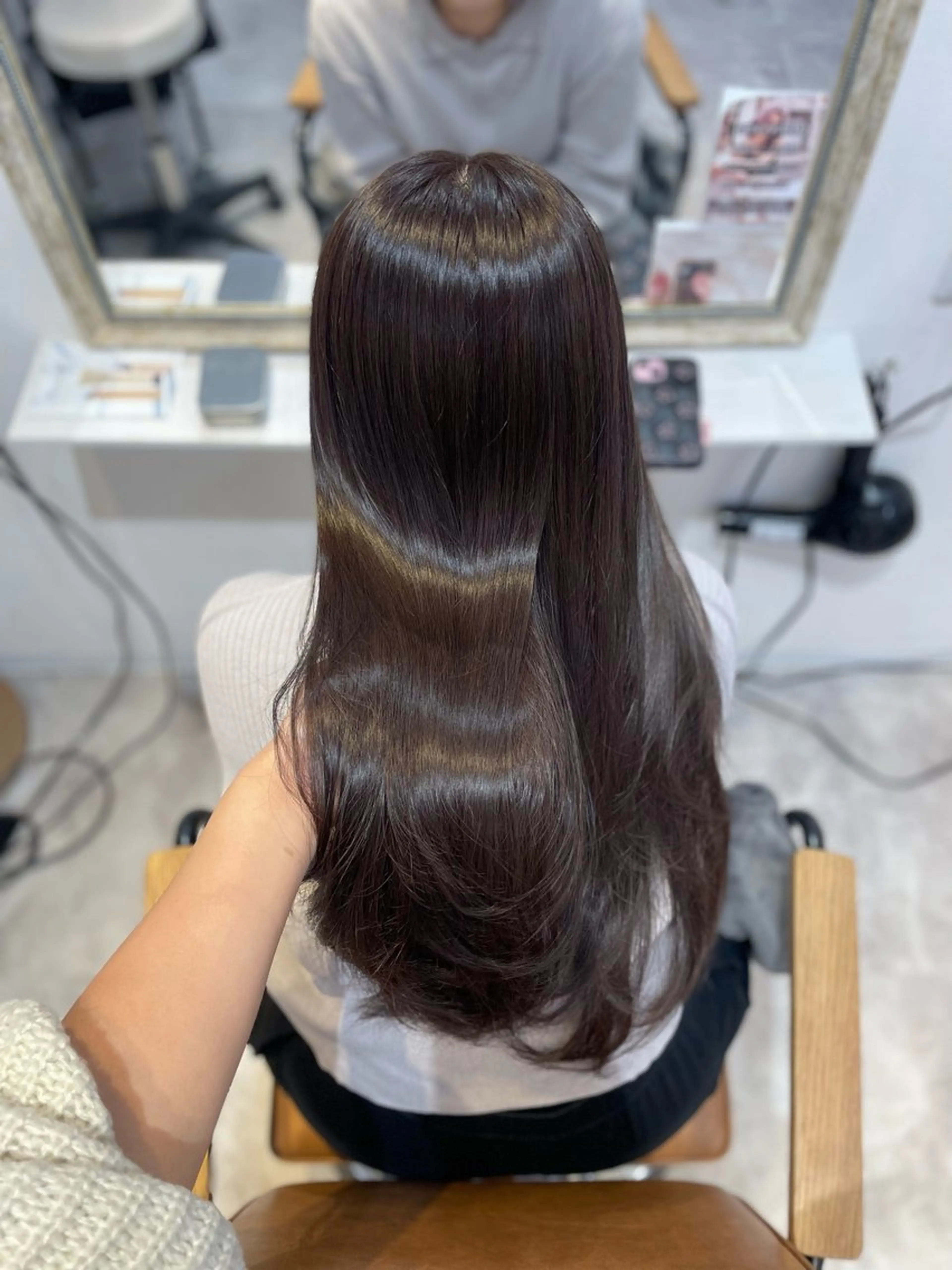 うる艶髪を目指してる方向け💖 髪質改善カラー + 髪質改善トリートメントの写真