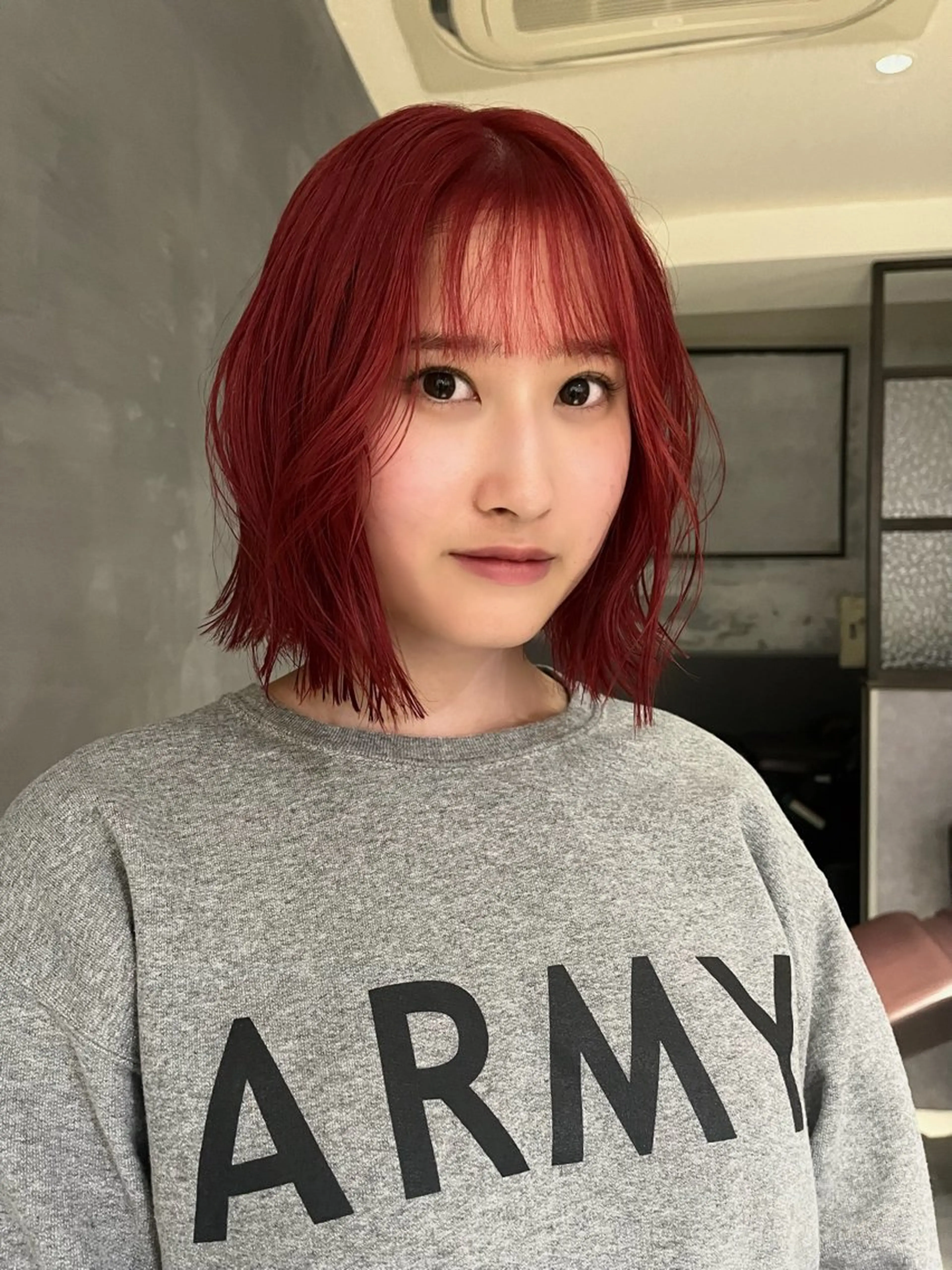 ショート カラー カット ヘアカラー トリートメント 田中 里奈のヘアスタイル