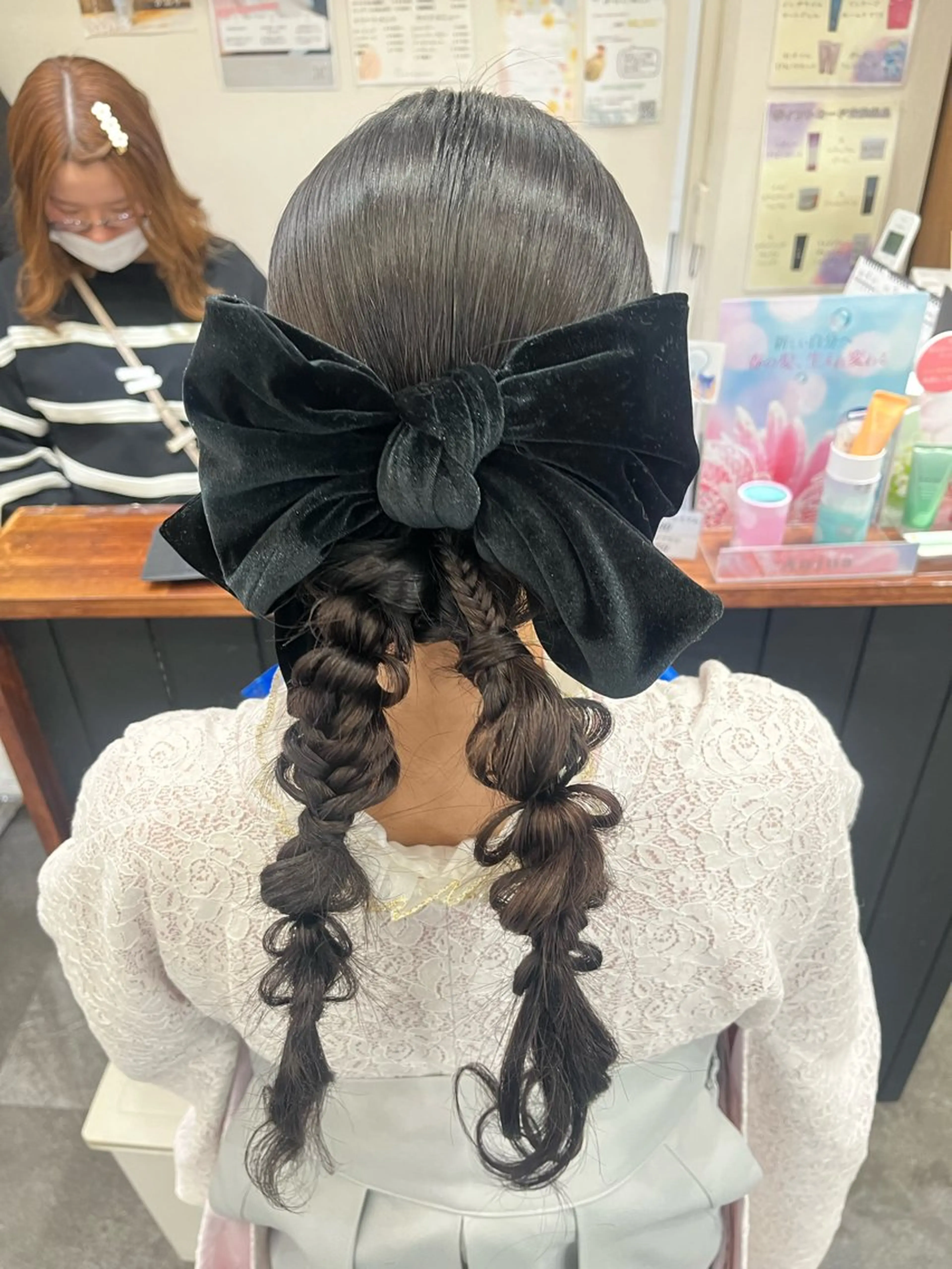 ロング ヘアアレンジ 籾木 美優のヘアスタイル