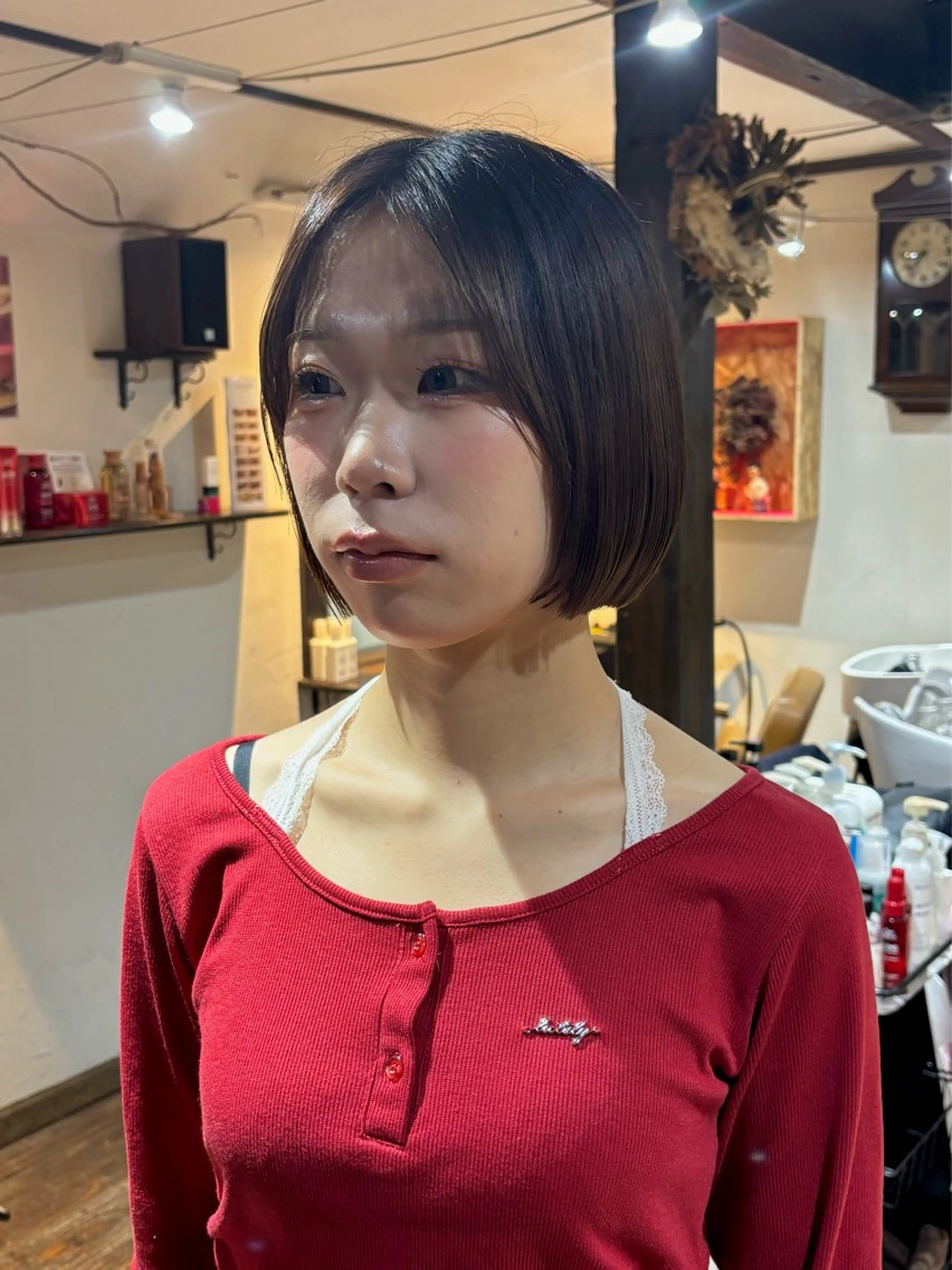 ショート ボブ カット Eclat所属・ボブ/レイヤーカット /ヨシダユウセイのヘアスタイル