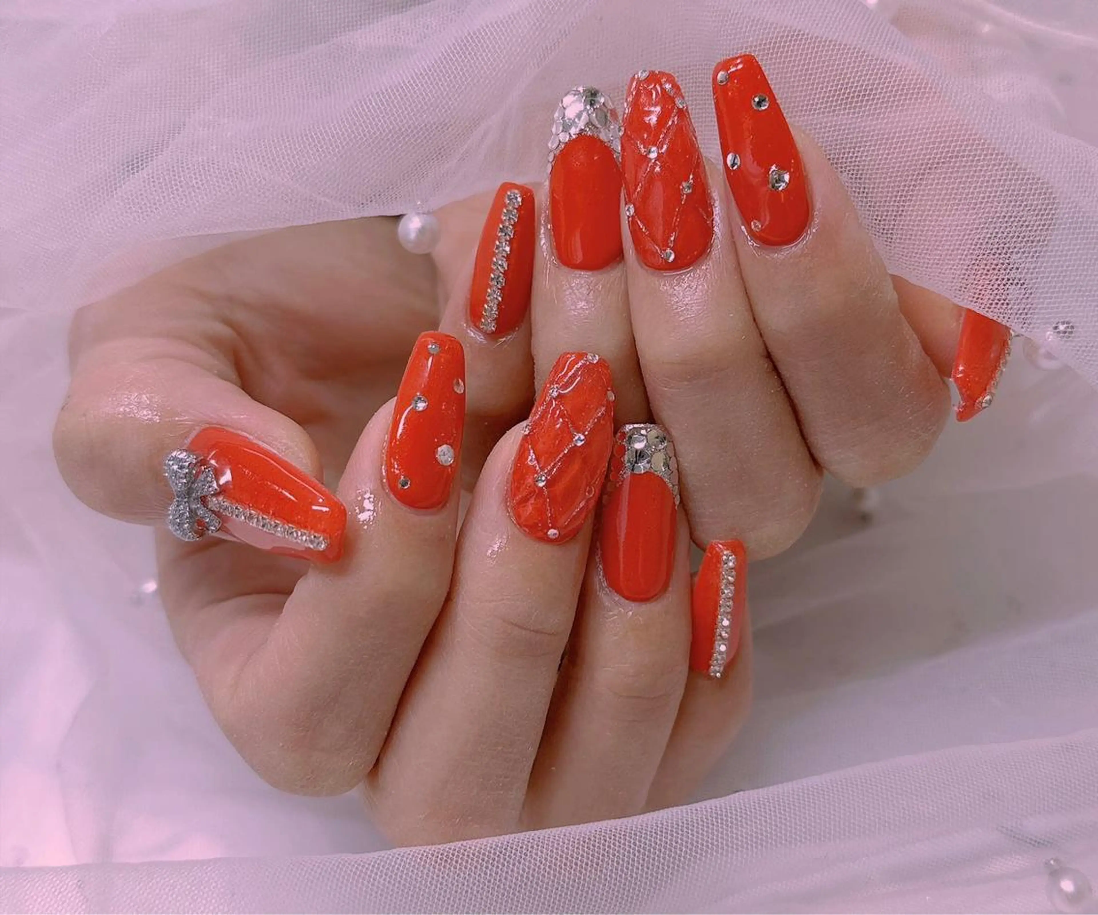 ネイル 長さだし専門店 M2　rikaのネイルデザイン