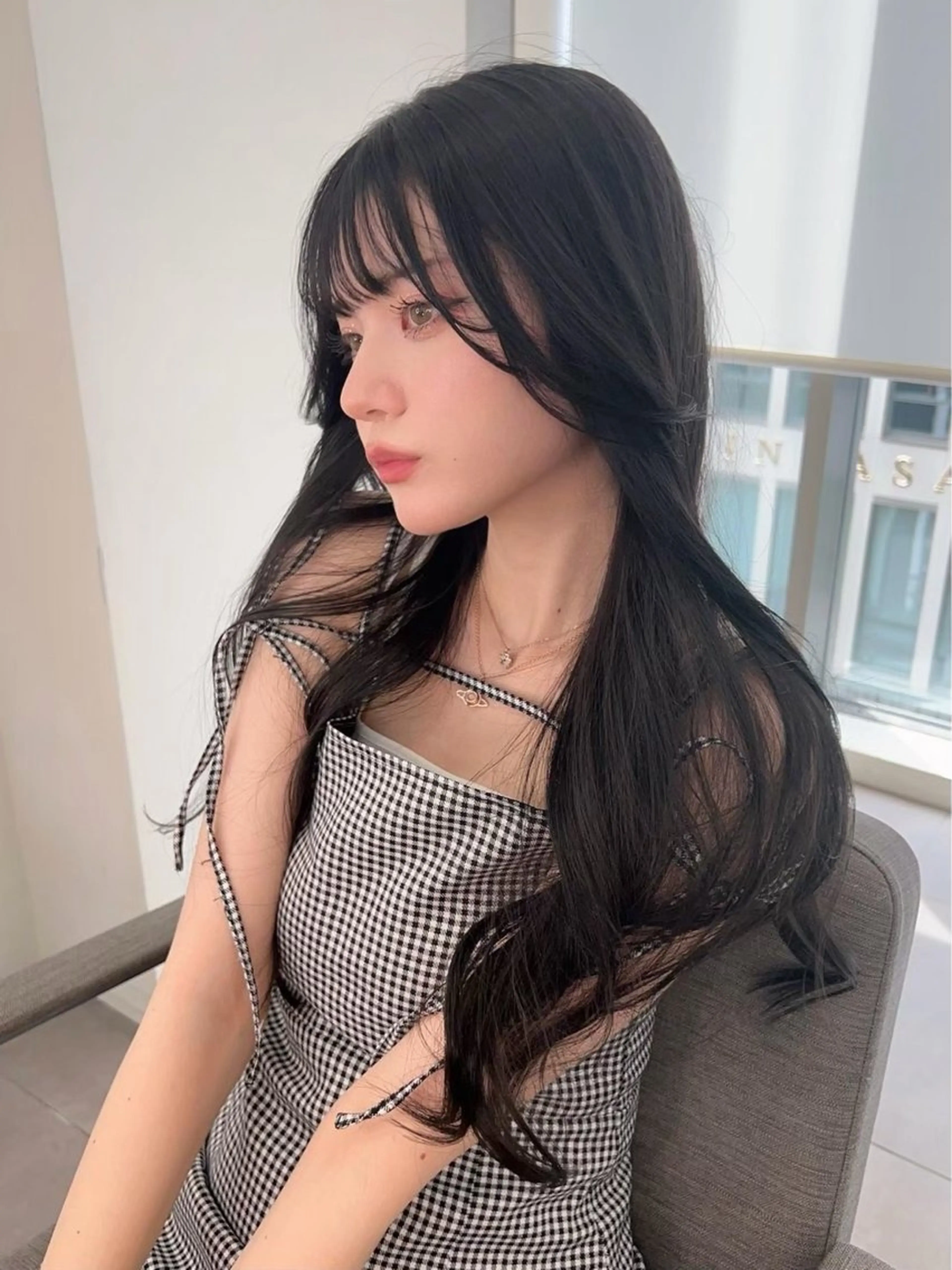カラー 透明感カラー🩵 asamiのヘアスタイル