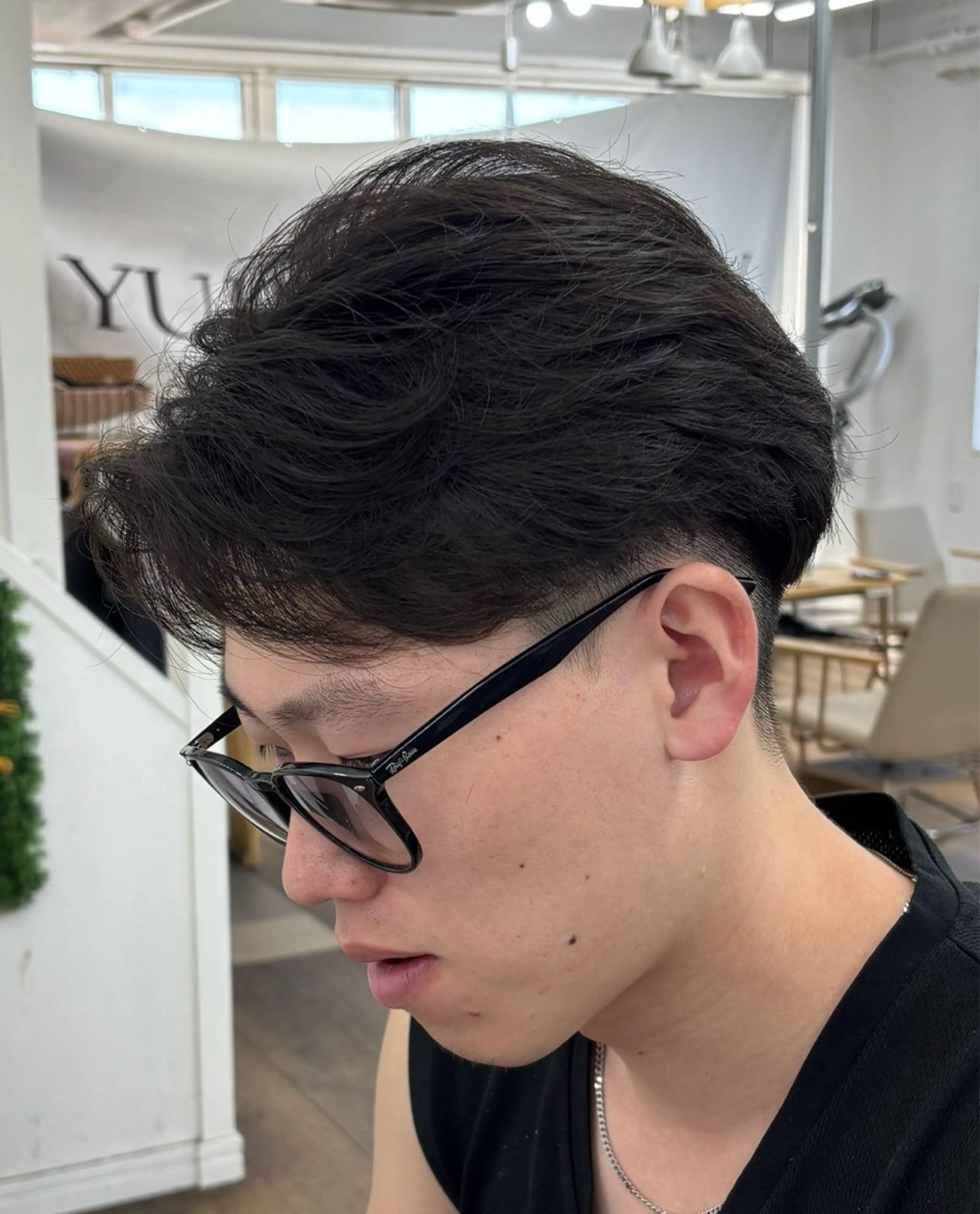 パーマ メンズ カット パーマ メンズ特化サロン Ryomaのヘアスタイル
