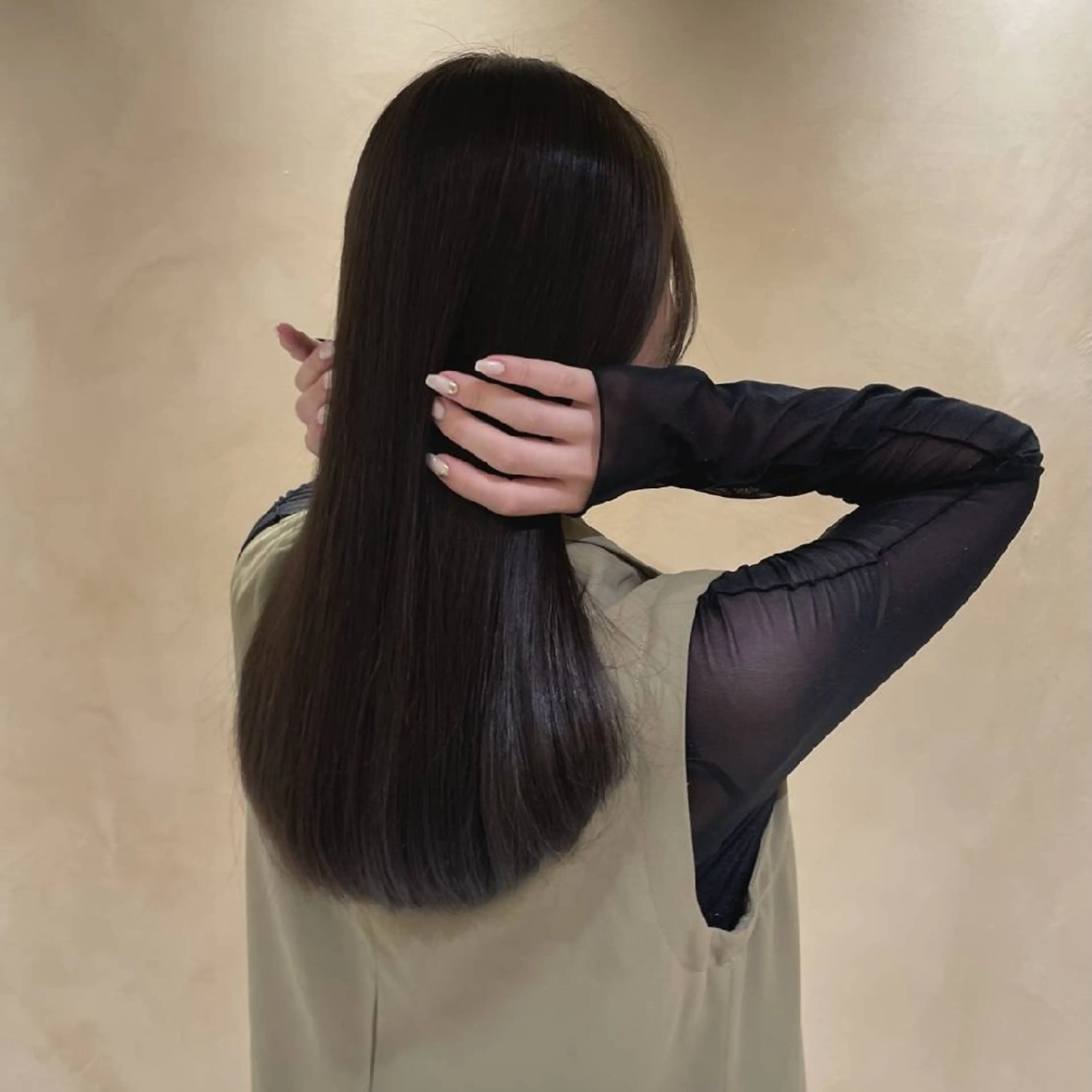 ロング カラー カット ヘアカラー トリートメント 川原田麻衣【薬院/平 尾/高宮】透明感🫧のヘアスタイル