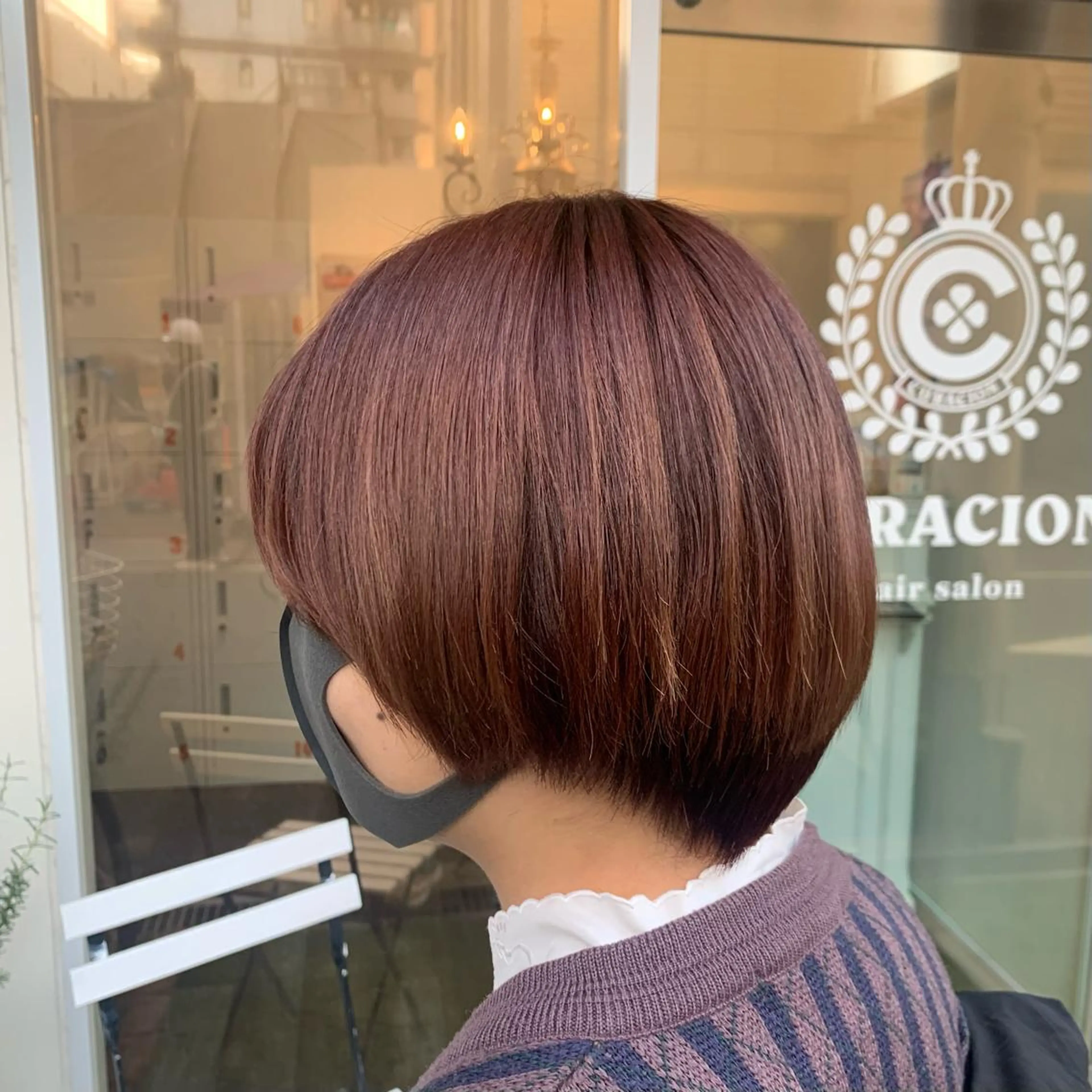 ショート newi梅田🫧韓国 ヘア🫧sakiのヘアスタイル