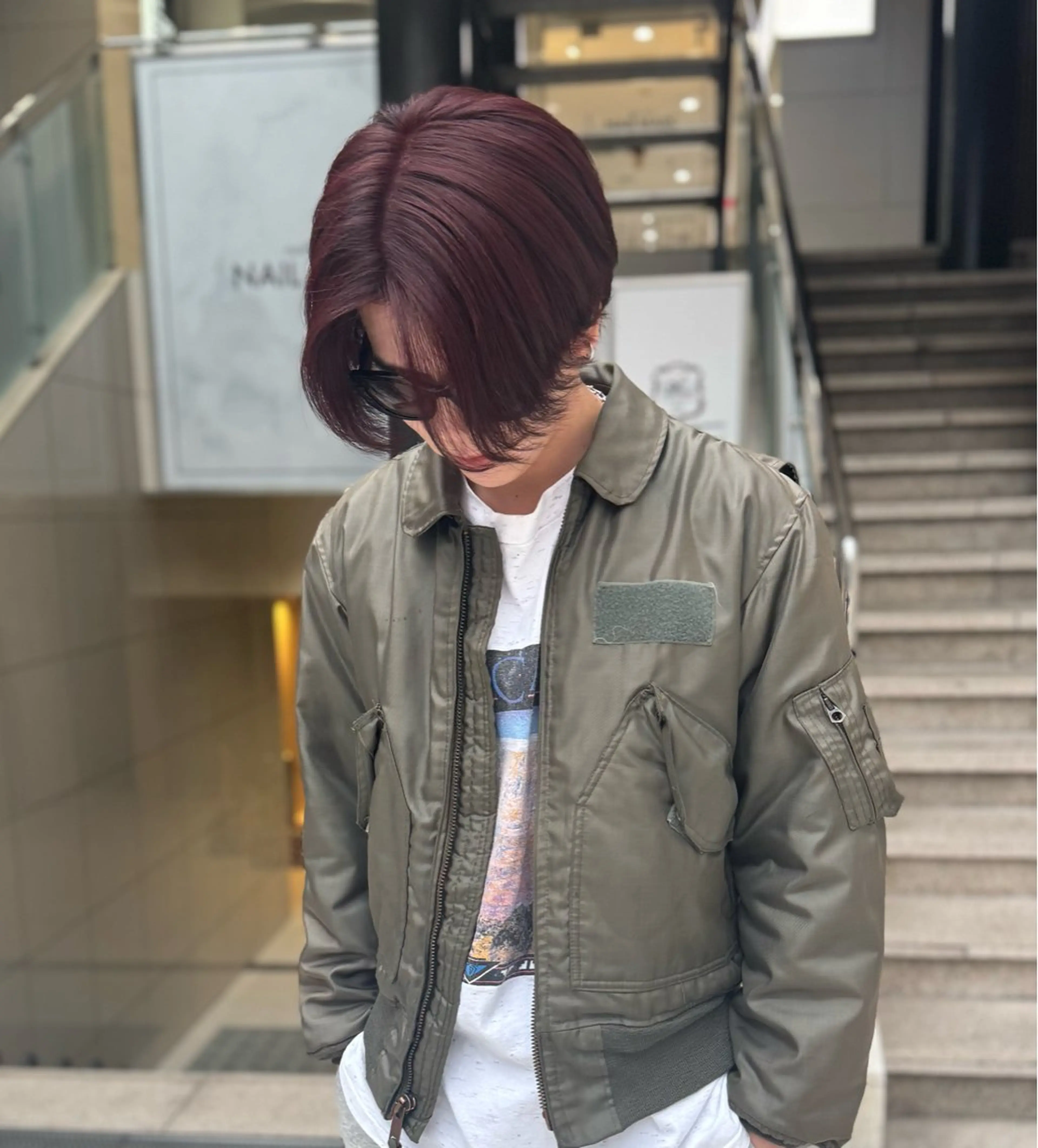 メンズ 韓国トレンド💓‪ 阿部あんじゅのヘアスタイル