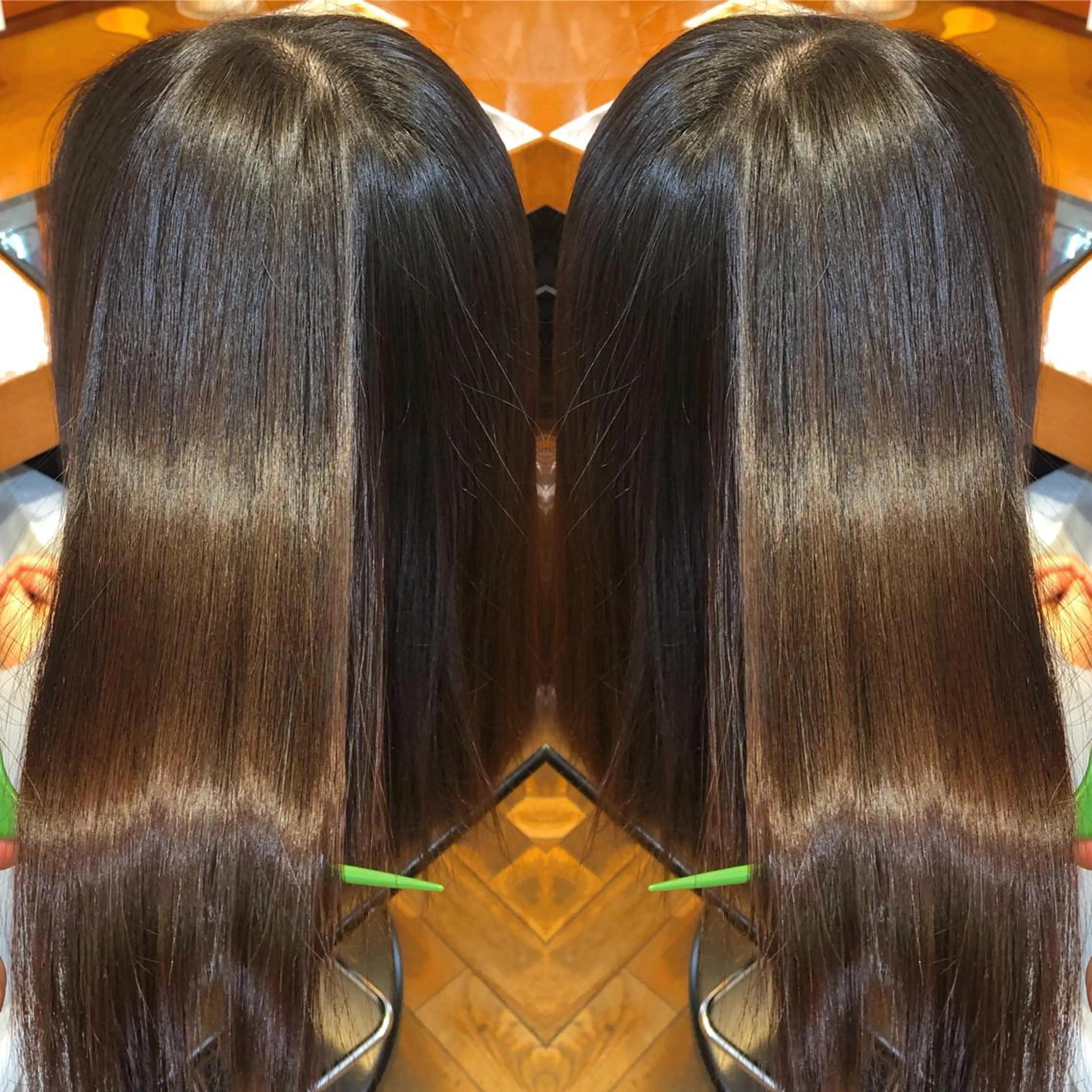 ロング パーマ 髪質改善 縮毛矯正 ストレートパーマ 高山🐬髪質改善 池袋で縮毛矯正のヘアスタイル