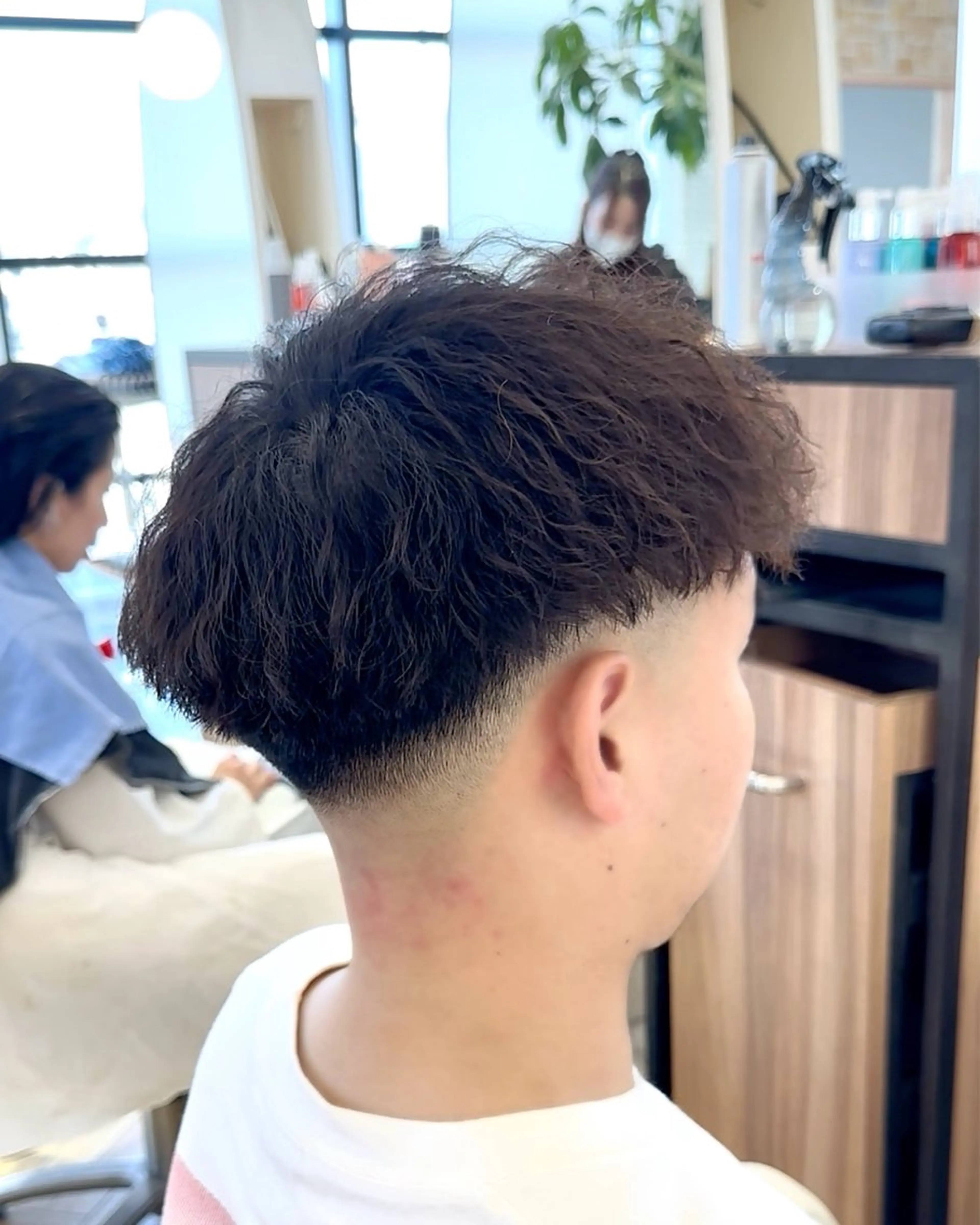 パーマ メンズ フェードカット カット パーマ ヘッドスパ ☆★メンズ特化★☆ 川地由麿のヘアスタイル